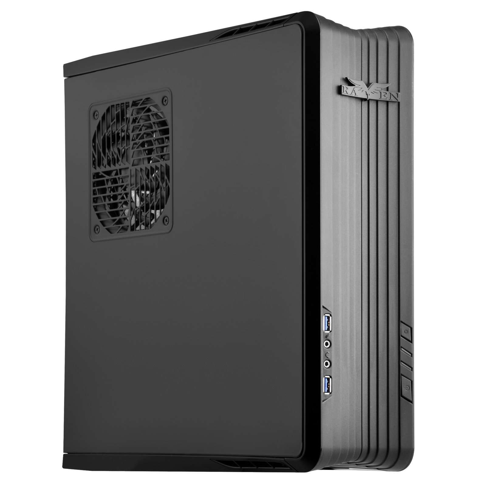 SilverStone Technology Tek Raven Z Evolution Mini-ITX Small Form Factor Computer Case (RVZ01B-E) 1