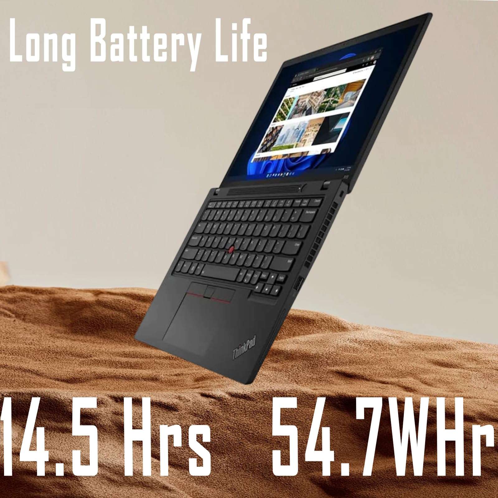 Lenovo ThinkPad X13 Business Laptop (13.3" FHD+, Intel 4-Core i7-1165G7, 16GB RAM, 512GB SSD) for Traveling, School, Lightweight, Backlit, Fingerprint, 14.5-Hr Long Battery Life, IST Hub, Win 11 Pro 5