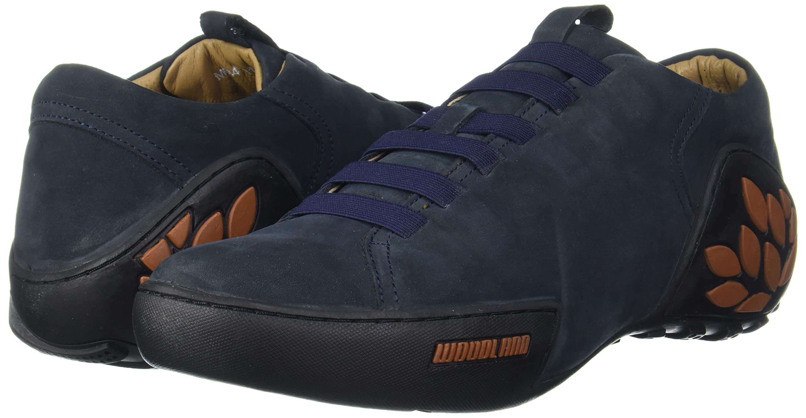 Woodland Men's Leather Moccasins-7 UK (41 EU) (8 US) (GC 3013118_DNAVY 4) 2