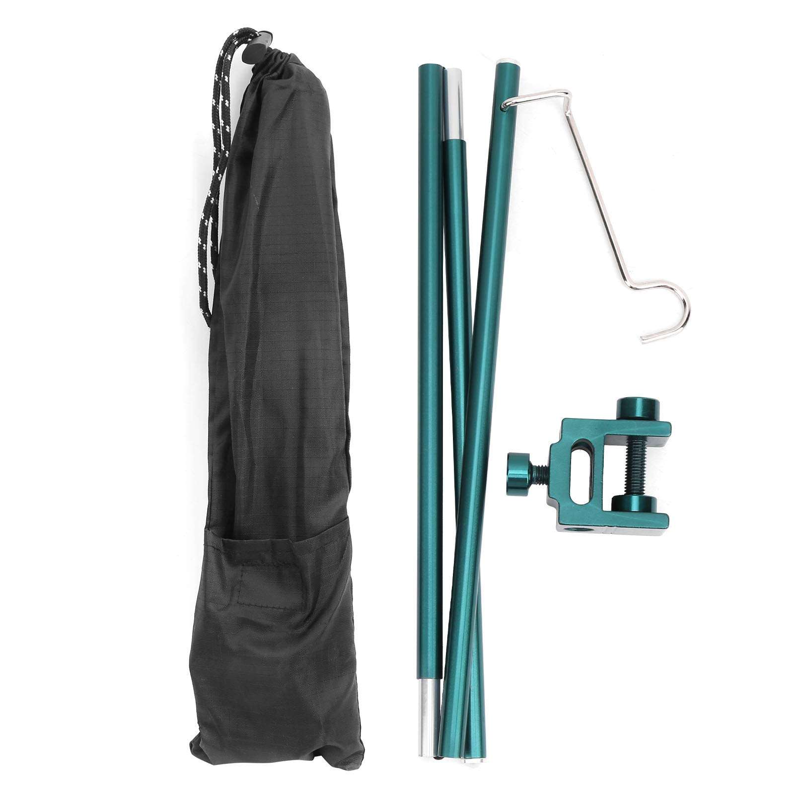 KUIDAMOS Folding Hanging Light Bracket Wide Application Bracket Fold Design Aluminum Alloy,for Mountain Camping 1