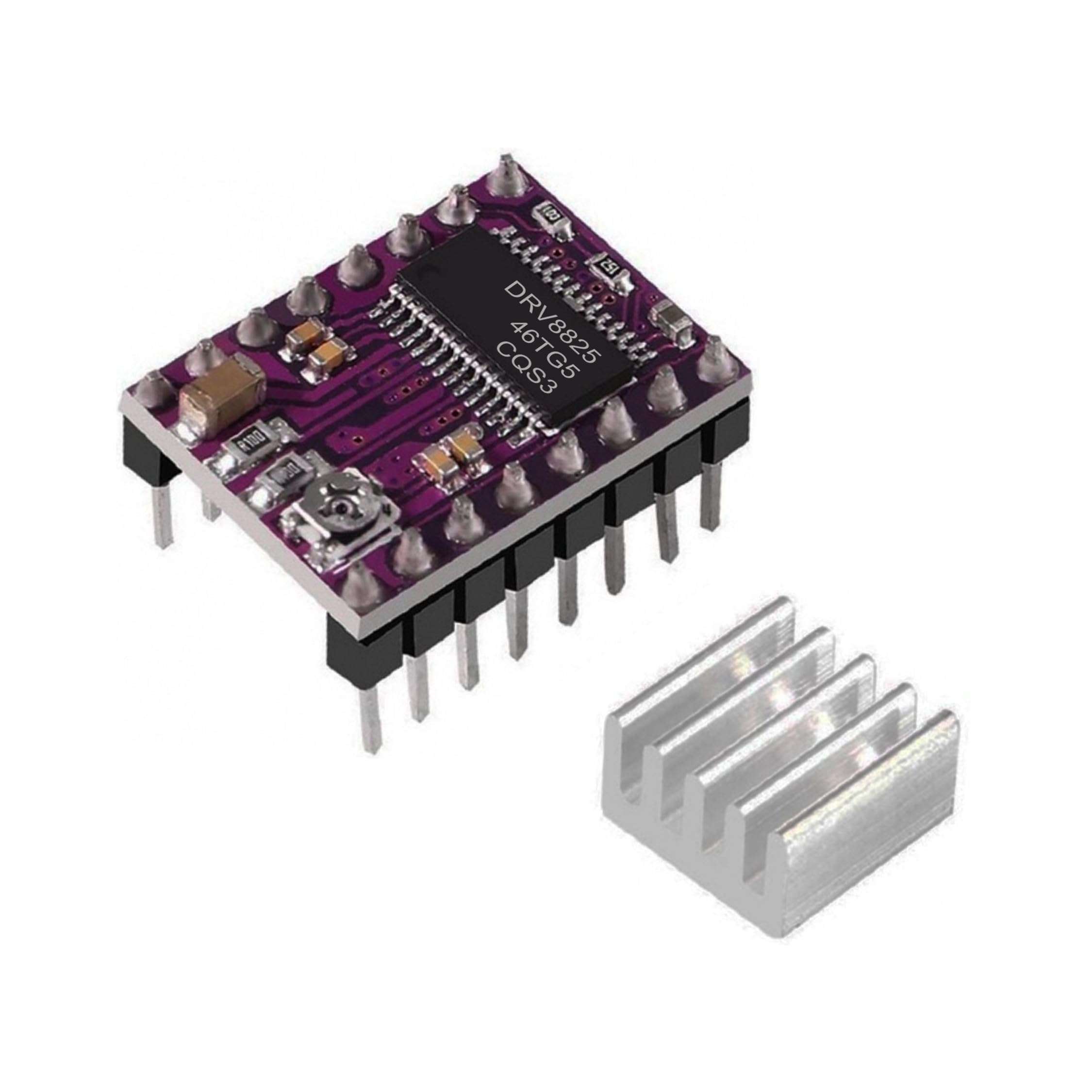 Stepper Motor Driver DRV8825 for Arduino, ESP32, ESP8266, Raspberry Pi – Precision Motor Control Module, 2-Pack 3