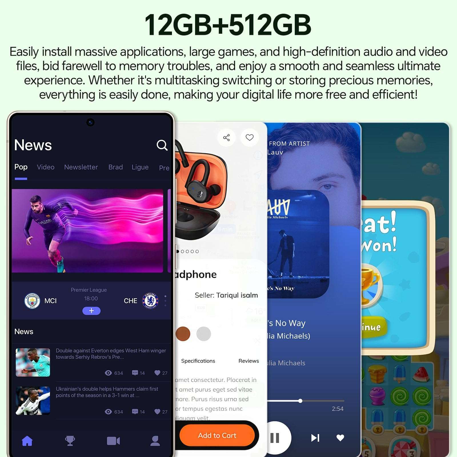 L25 Build-in Pen Unlocked Phones,5000mAh Long-Lasting Battery, 12GB+512GB Expandable to 1TB Android 14 Smartphones,3040x1440 OLED HD 6.9'' Display, 5G/Dual SIM/GPS/WiFi,White 6