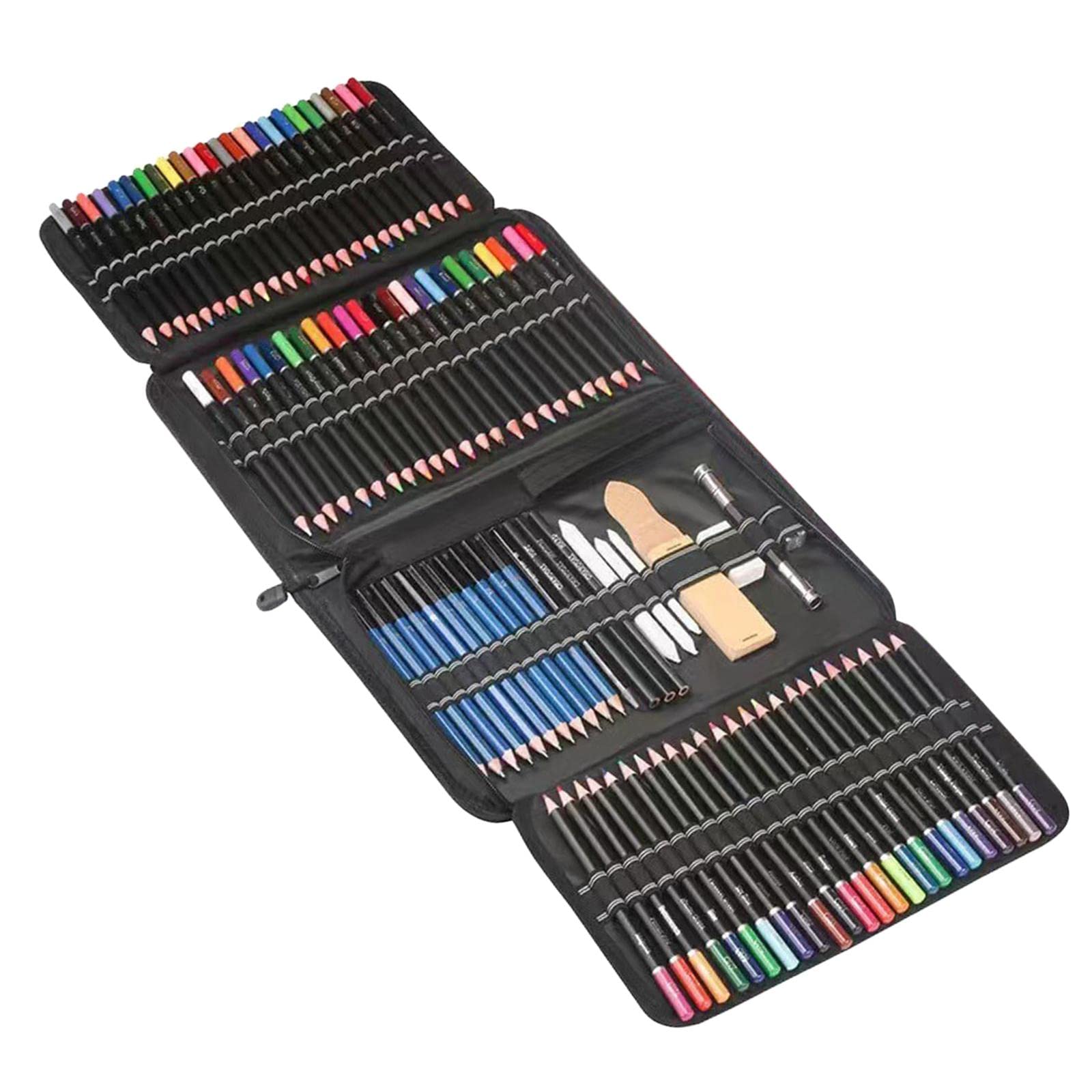 MYADDICTION 145Pcs Premium Oil Colored Pencils Set Drawing Painting Sketching Pencil Crafts | Art Supplies | Drawing & Lettering Supplies | Art Pencils & Charcoal 1