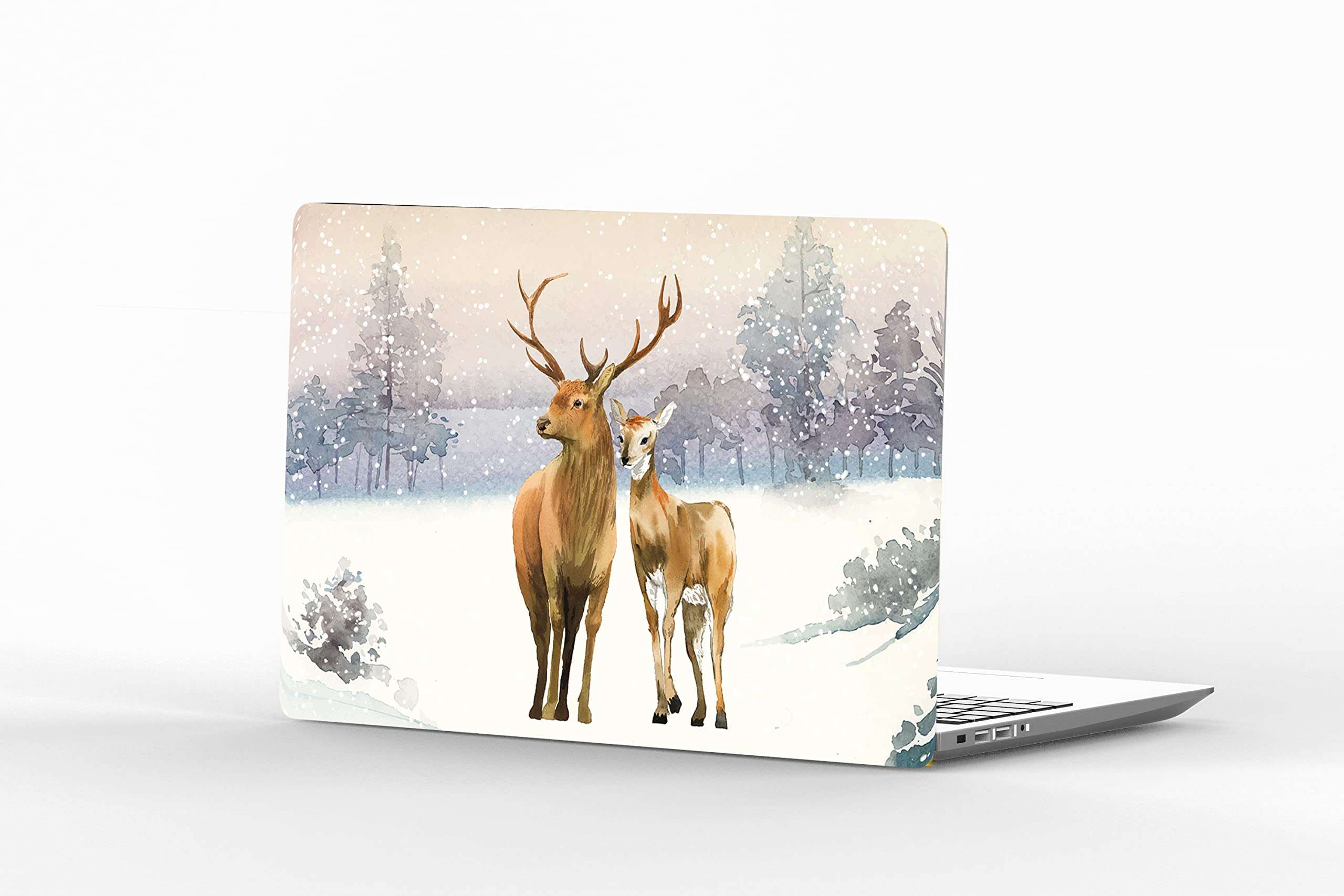 BANGERZ Laptop Skin / Stickers for 13.3 / 14 / 15.6 inch HD Quality No Residue Vinyl Printed Back Stickers for Laptops Upto 16 inches Deer Skin for Laptop Skin Cover for Asus, Dell, Lenovo, Acer, HP , LG , Apple 3