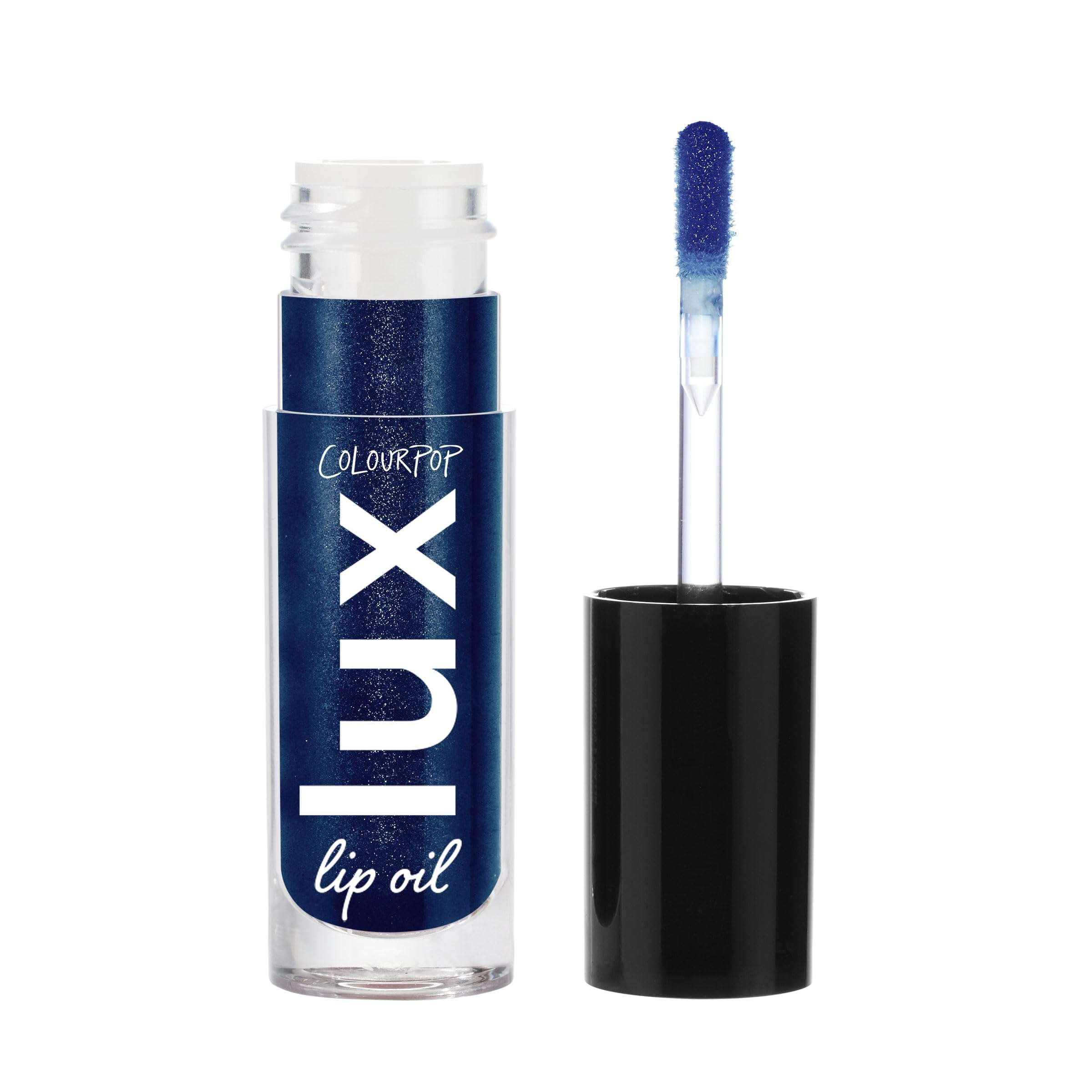ColourPop x Twilight Lux Lip Oil - Hydrating, Sheer Tinted Lip Oil Formulated with Antioxidant-Rich Chamomile Extract & Calendula Oil - Non-Greasy, Nourishing Blue Lip Oil - Team Edward (0.16 oz) 1