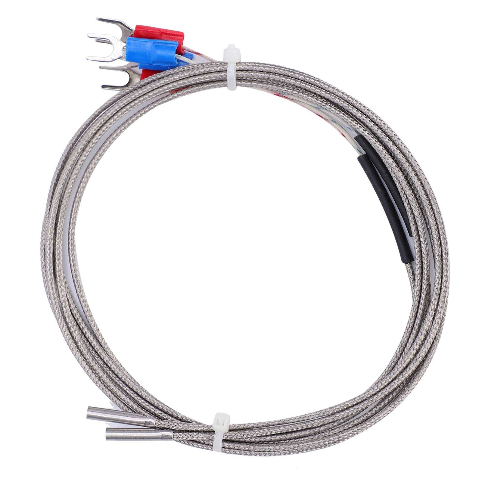 April Gifts Caiqinlen Temperature Sensor, Sturdy Thermocouple, Small Size for Temperature Measuring 3D printing 3D Printer Office Equipment 1