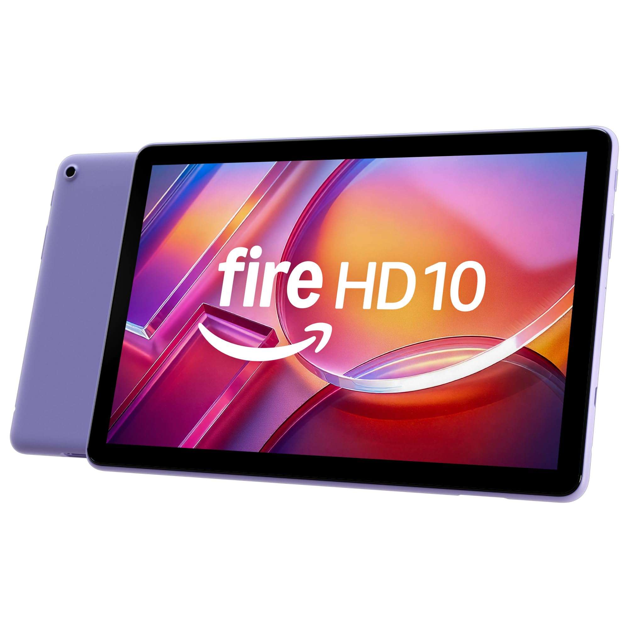 Amazon Fire HD 10 tablet (newest model) built for relaxation, 10.1" vibrant Full HD screen, octa-core processor, 3 GB RAM, 32 GB, Lilac 1