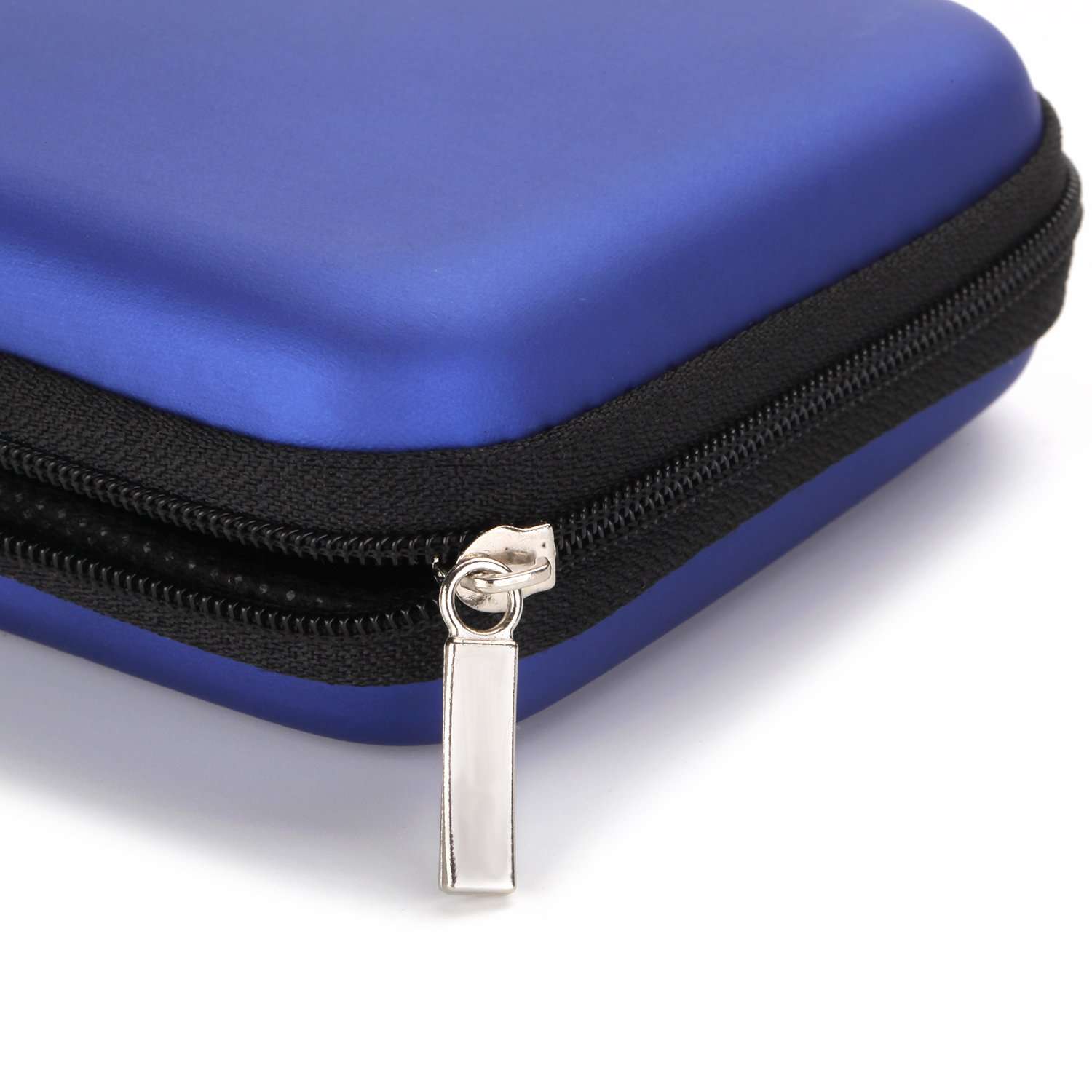 Bear Motion EVA Shockproof Carrying Travel Case for 2.5-Inch Portable External Hard Drive, GPS Camera and External Battery Pack - Blue 3