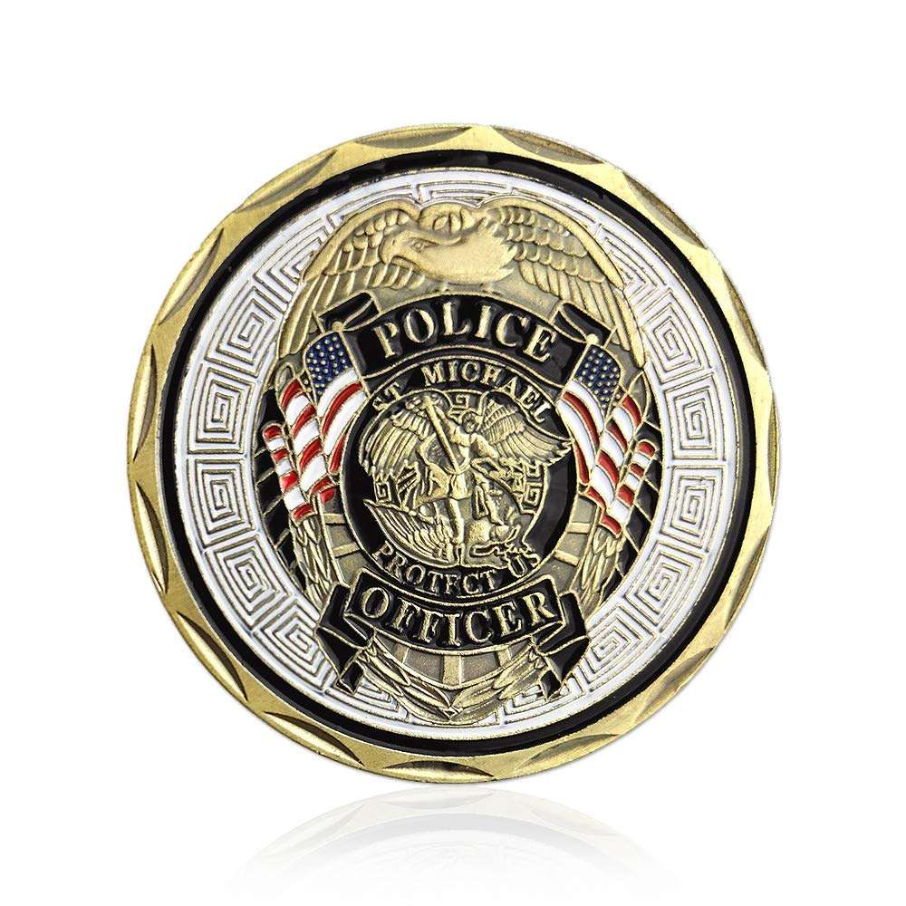 Police Officer St Michael Law Enforcement Challenge Coin 3