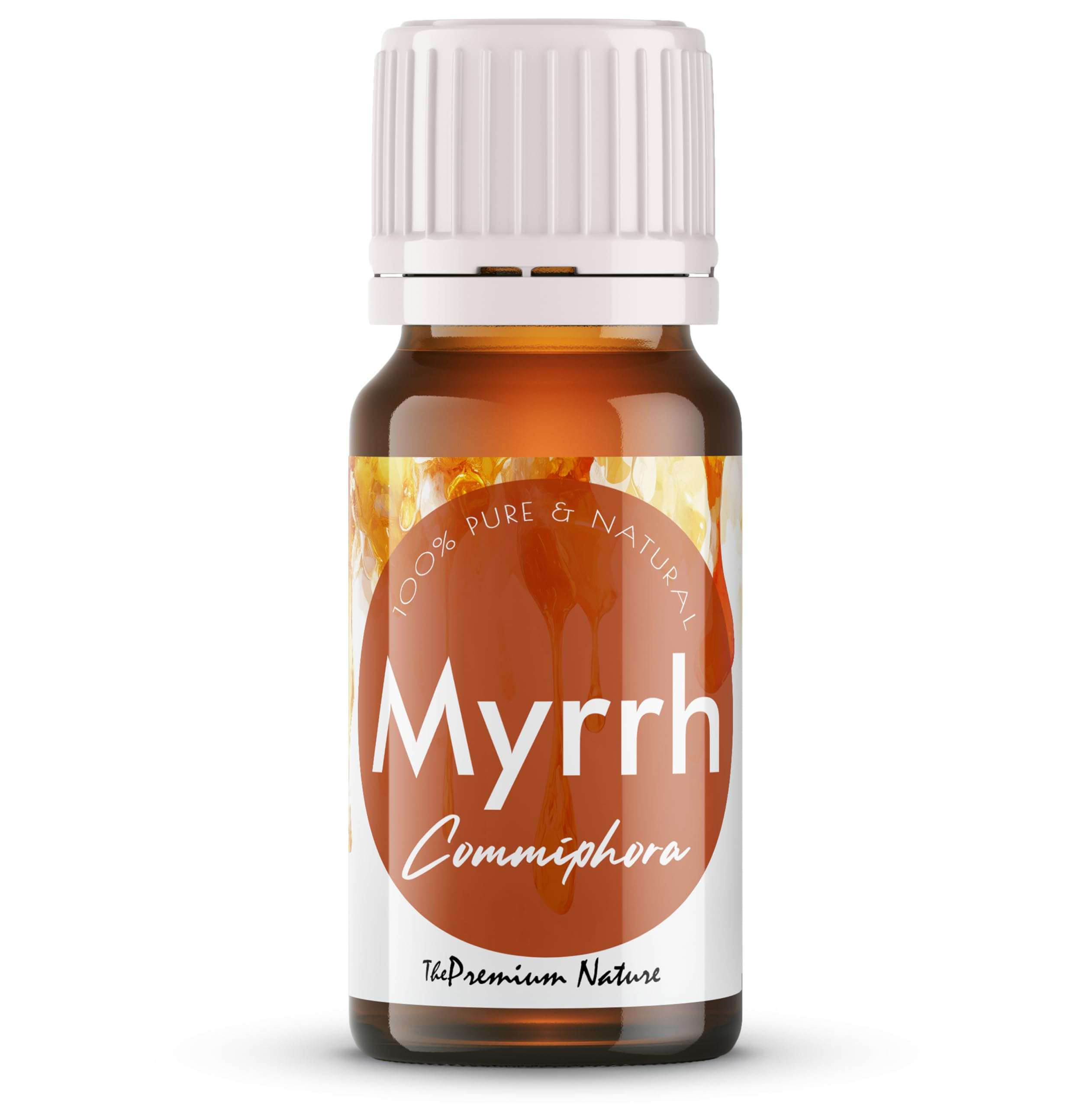The Premium Nature Myrrh Essential Oil for Skin | 100% Natural | Myrrh for Diffuser | Calming & Tranquil Myrrh Oil for Face, Hair, Candle Making & Massages | Earthy Grounding Scent, 10 mL 1