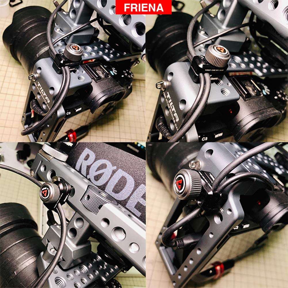 FRIENA HDMI Cable Clamp Lock Compatible with Camera Cage 6