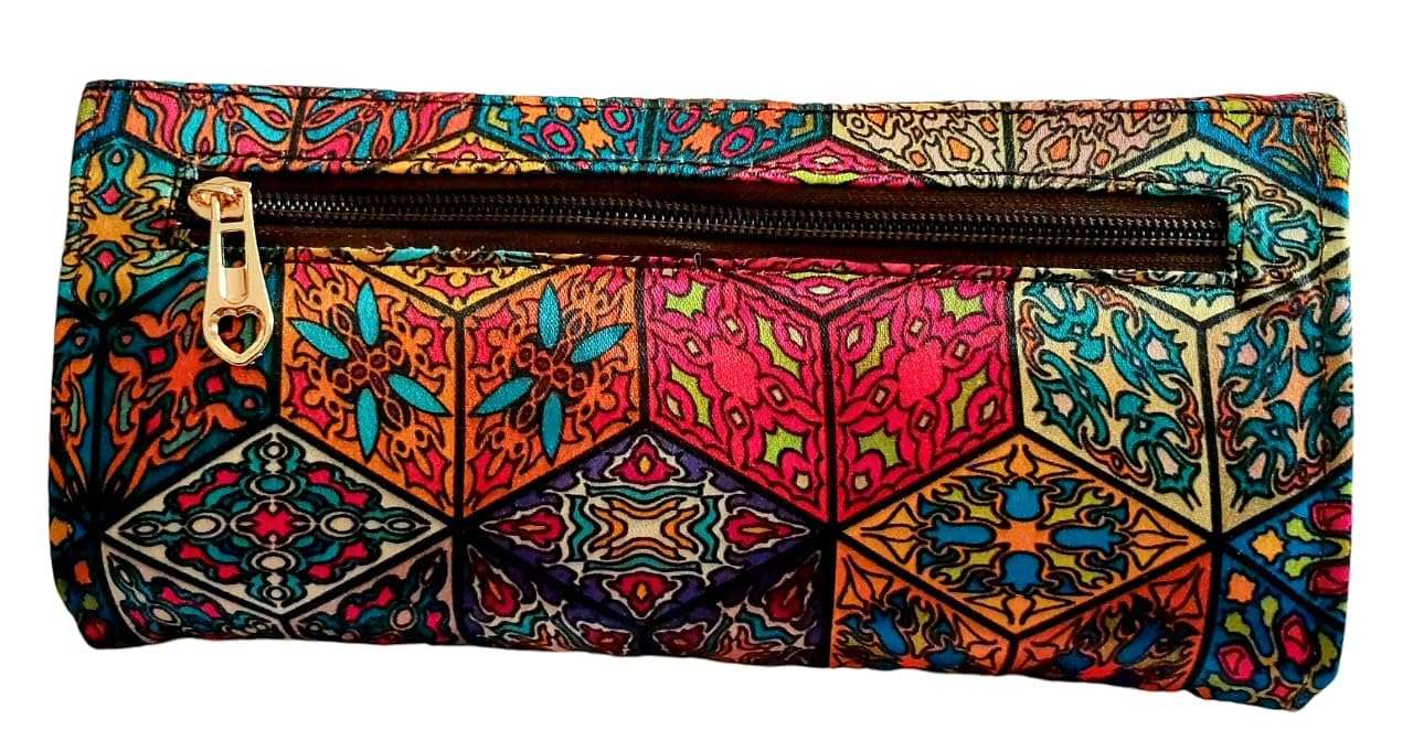 Women's IKKAT Wallet 3