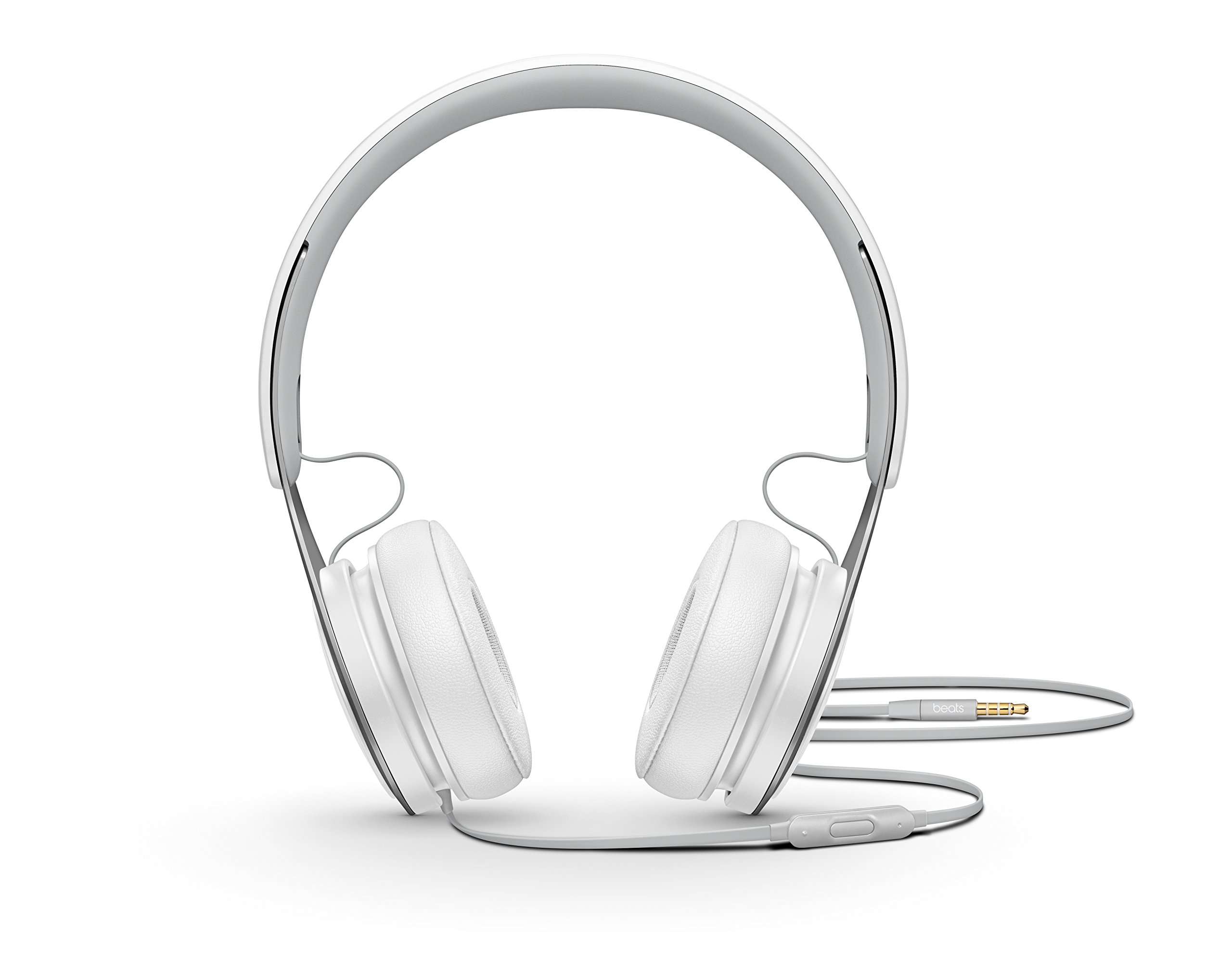 Beats Ep Wired On-Ear Headphones - Battery Free for Unlimited Listening, Built in Mic and Controls - White 2