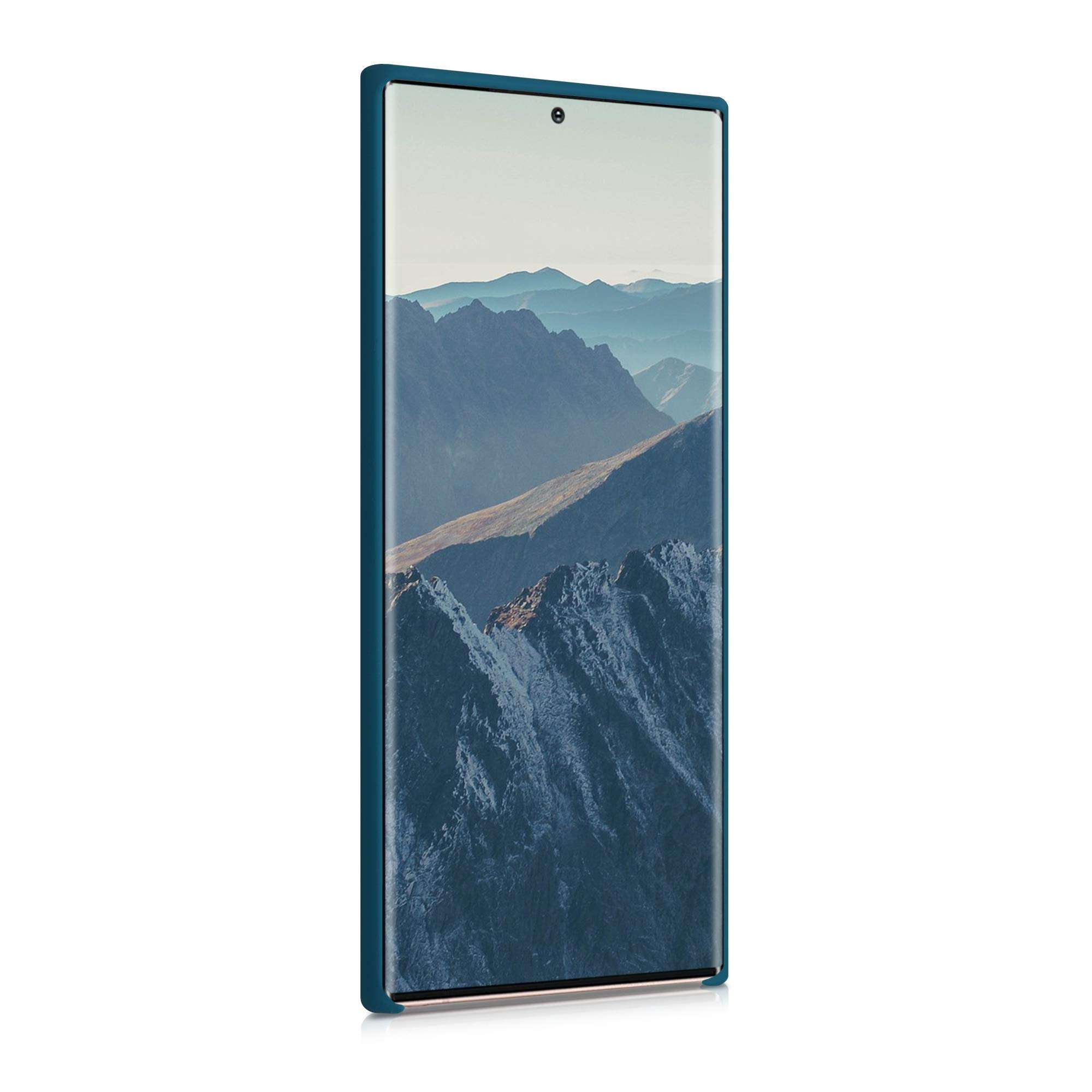 kwmobile TPU Silicone Case Compatible with Samsung Galaxy Note 20 Ultra - Case Slim Phone Cover with Soft Finish - Teal Matte 2