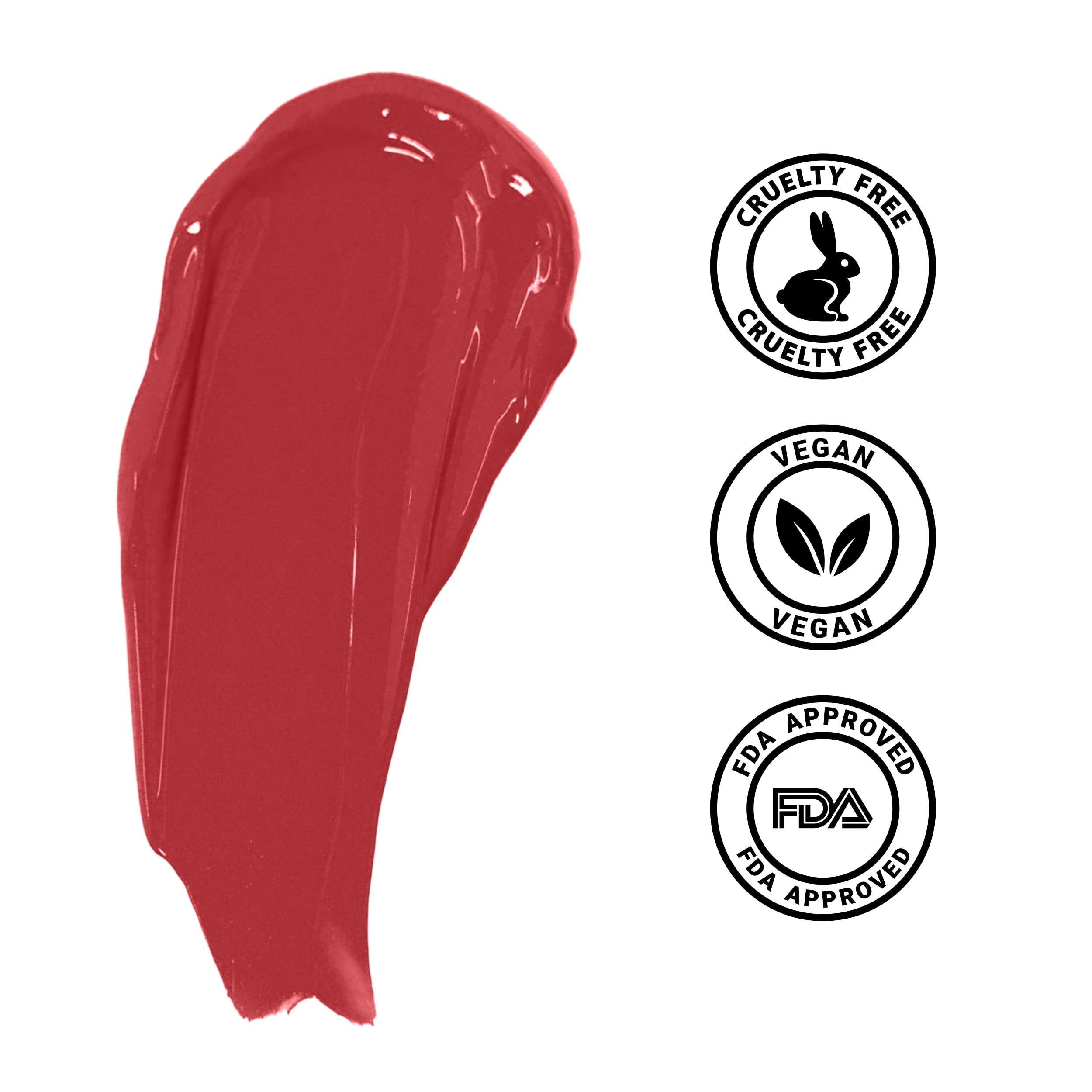 RENEE Stick On Nails DN 04| 24 Reusable Artificial Fake Nail Set| Lightweight & Long Lasting| E&RENEE Stay With Me Mini Matte Lip Color, Long Lasting, Non Transfer, Water & Smudge Proof 5