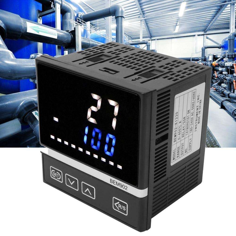 Romantic PresentIndustrial Automation Temperature, Temperature Controller, K-Type Temperature Controller, 0-400℃ Furnaces for Heating Furnaces Industrial Boilers Ovens 6