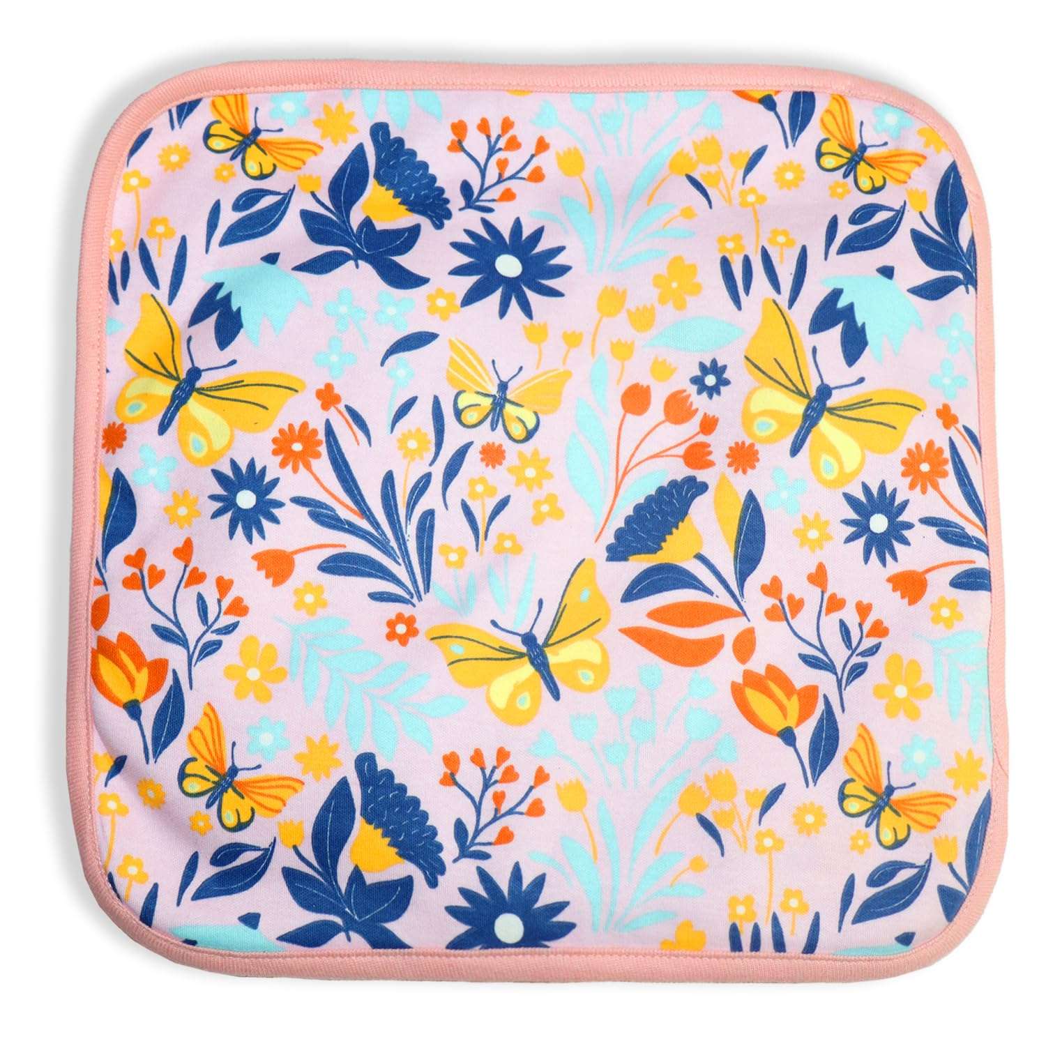 Adhigams New Born Baby Sky Dancer Cotton Napkin | Cotton Baby Napkin for Baby boy and Girl (Pack of 2) 4