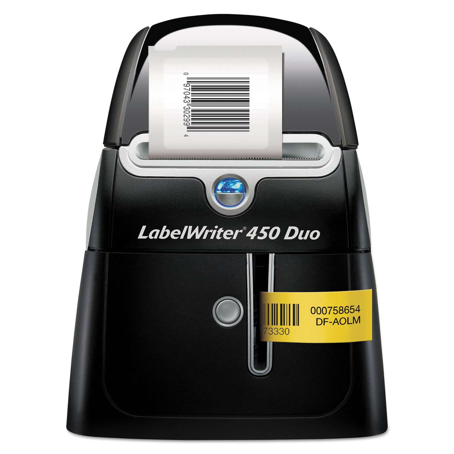 Dymo LabelWriter DUO 300dpi 55 labels per minute Label Printer; 180dpi D1 tape Label Printer (69220) 6