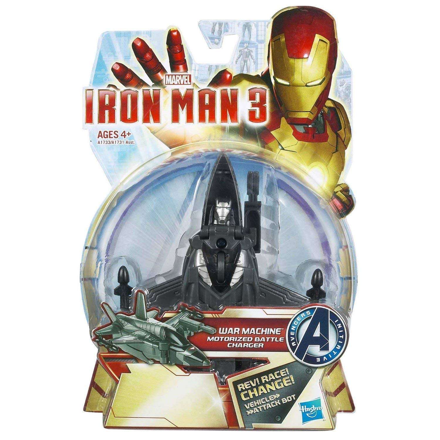 Marvel Iron Man 3: War Machine Motorized Battle Charger
