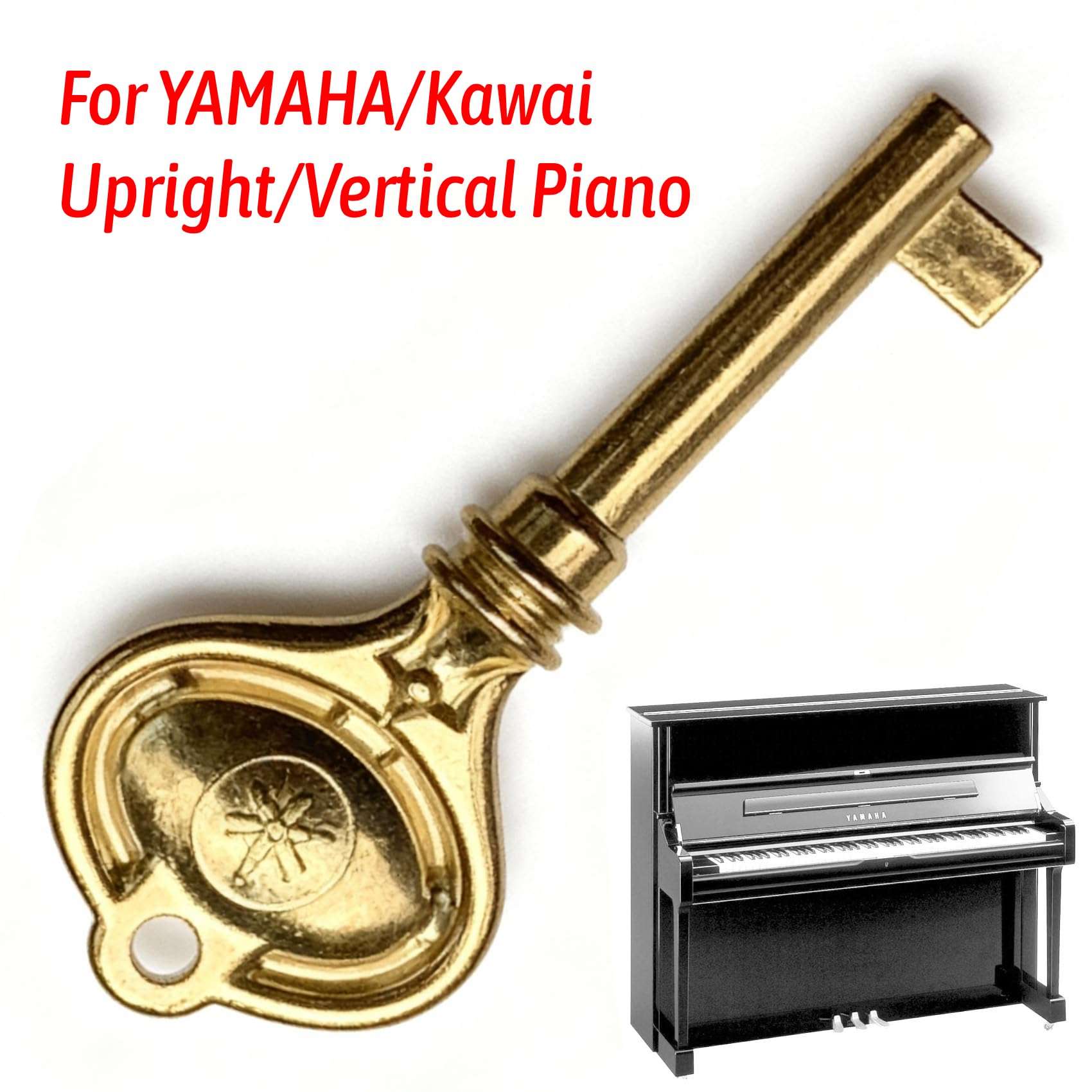 NeoPRO Fallboard Lock Key Generic fit for YAMAHA KAWAI Upright(Vertical) Grand(Baby) Piano (YAMAHA/KAWAI Upright Piano) 3
