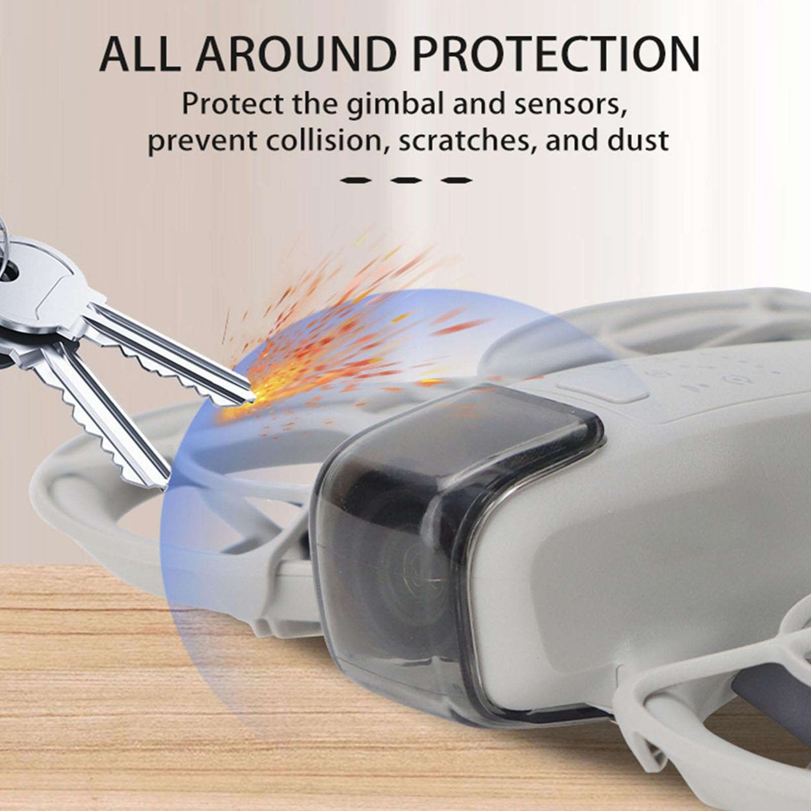 Pocket Drone Gimbal Protector Cover Guard for DJI NEO Anti-Scratch Dustproof Protective Cap Camera Fixed Cover Lens Protector Hood Compatible for DJI NEO Drone Accessories 4