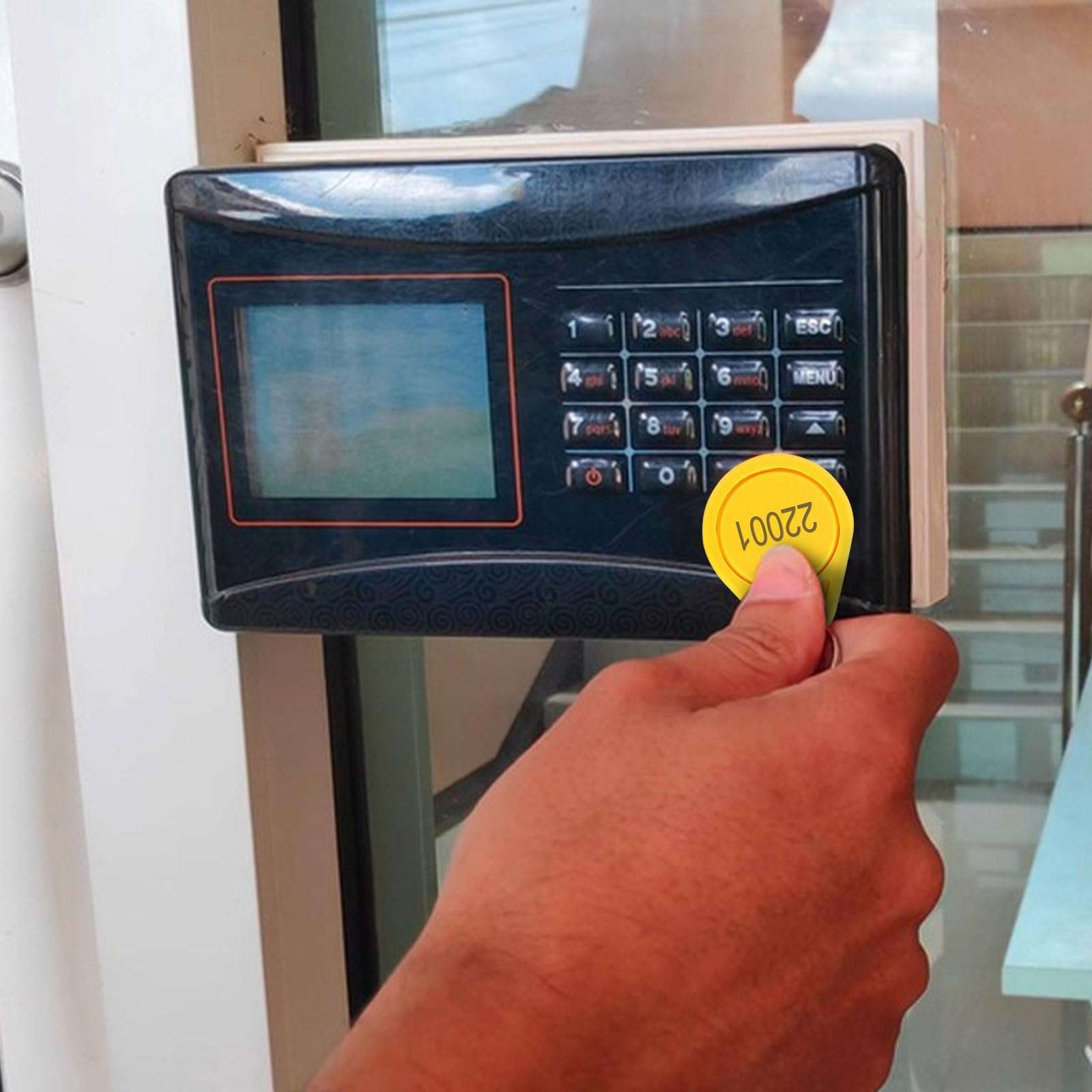 50PCS 26 bit Prox Keyfobs Proximity Fobs Frequency 125KHZ H-ID Compatible with Prox Key ISOProx 1326 1386 1346 1386 H10301 Format Card Readers Machine & Vast Majority of Access Control Systems,Yellow 6