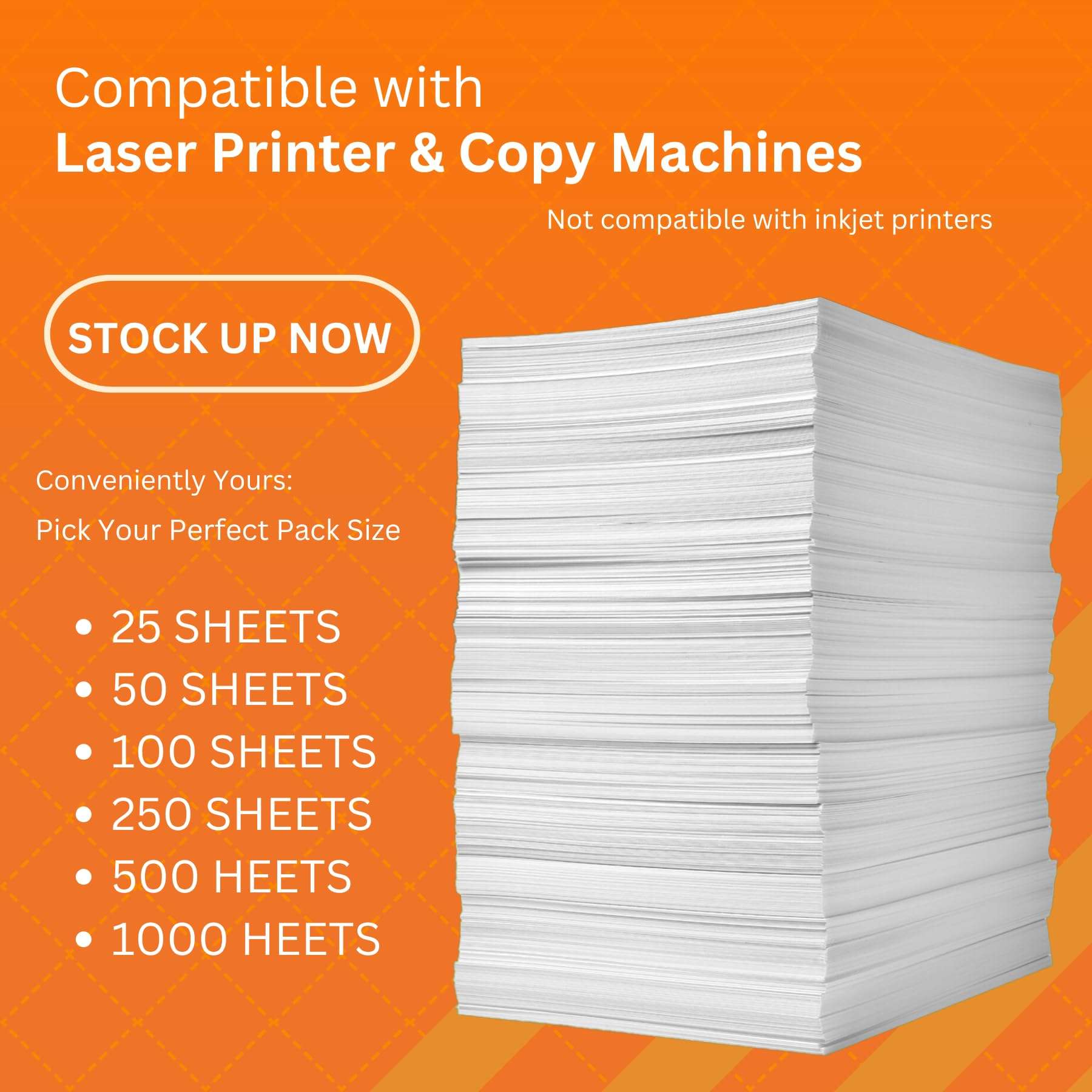 TerraSlate Premium Waterproof Laser Printer Copy Paper, 8.5" x 11", 8 Mil Rain, Weatherproof, 50 Sheets 4
