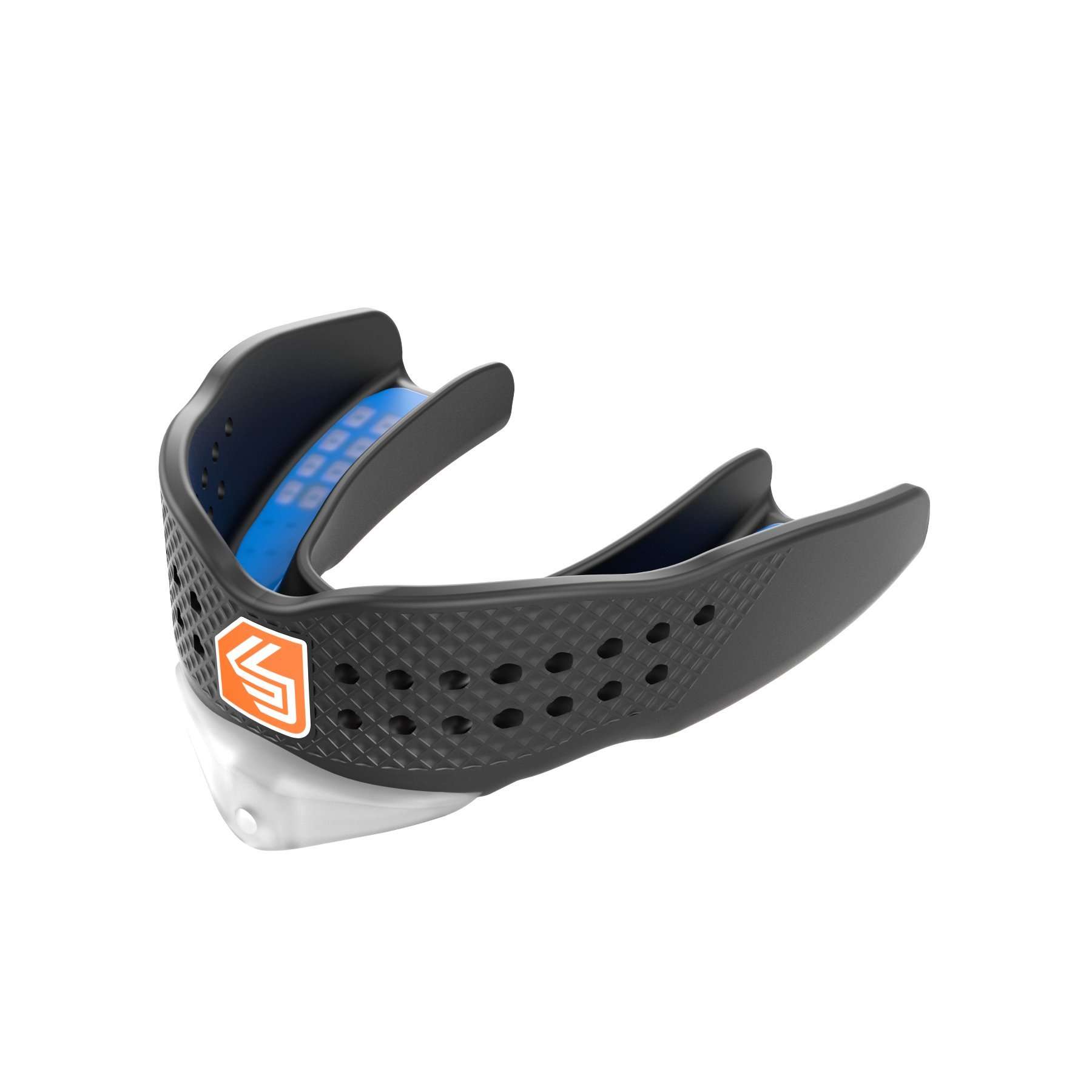 Shock Doctor Mouthguard Superfit – Easy-Fit Strap/Strapless mouthguard – Low Profile Fit Perfect for Basketball, Hockey, Lacrosse, All Sport 1