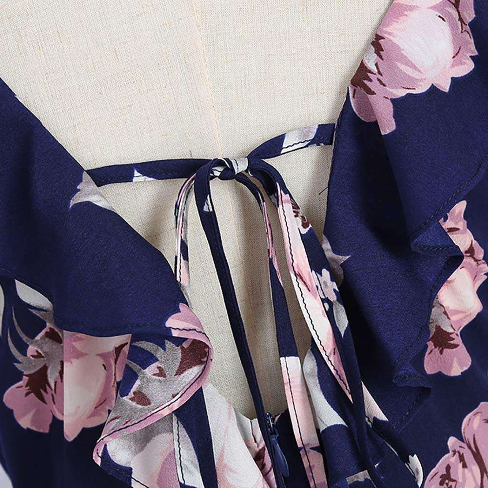 PopReal Mommy and Me Dresses Floral Printed Sleeveless Infant Baby Girl Tulle Dress Romper Green 6