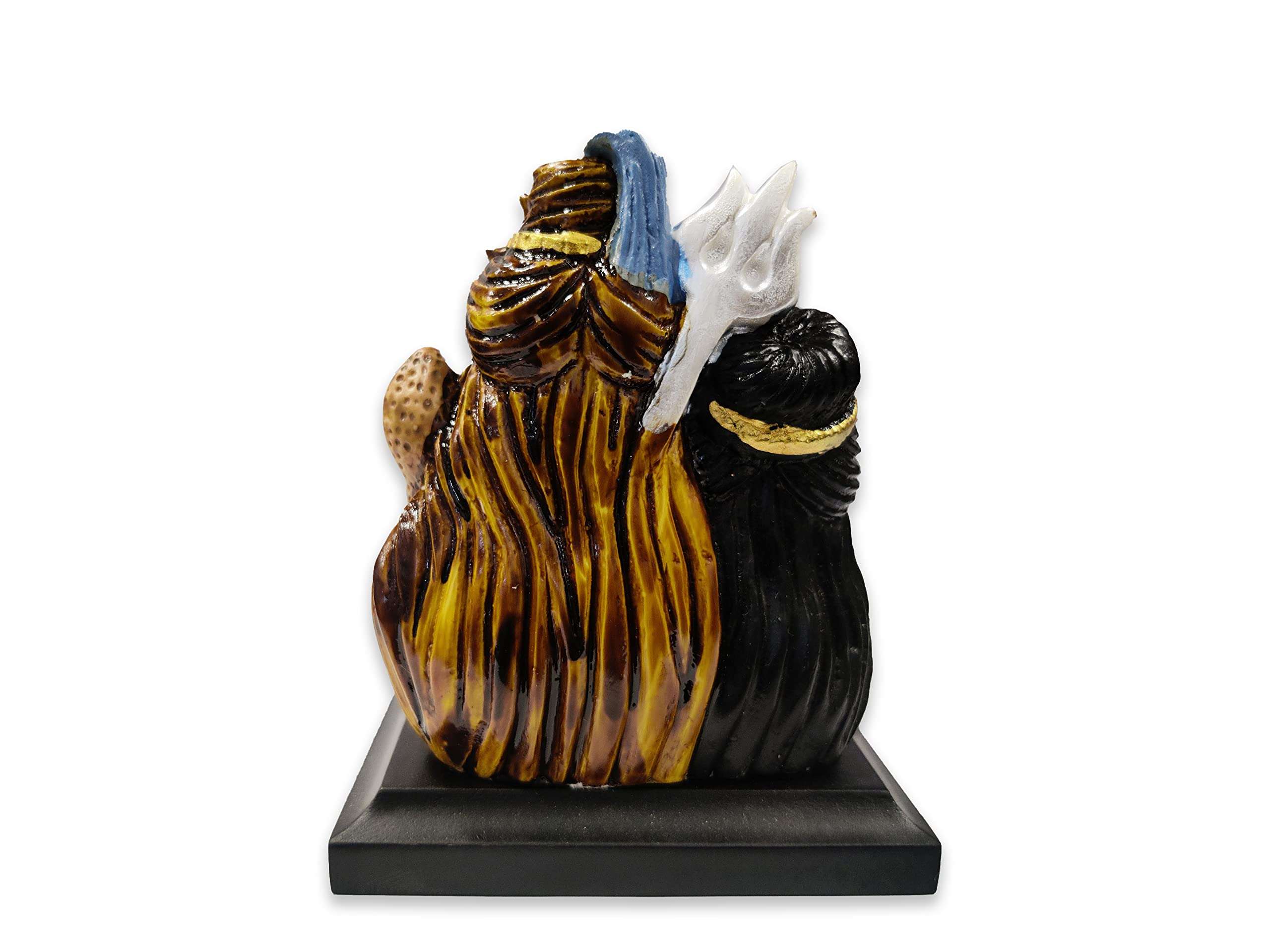 Auto Beast Shiv Parivar Idol for Car Dashboard, Home & Decor, Office Temple I Living Room I Guest Room I Shiv Parivar Statue for Car Dashboard 4