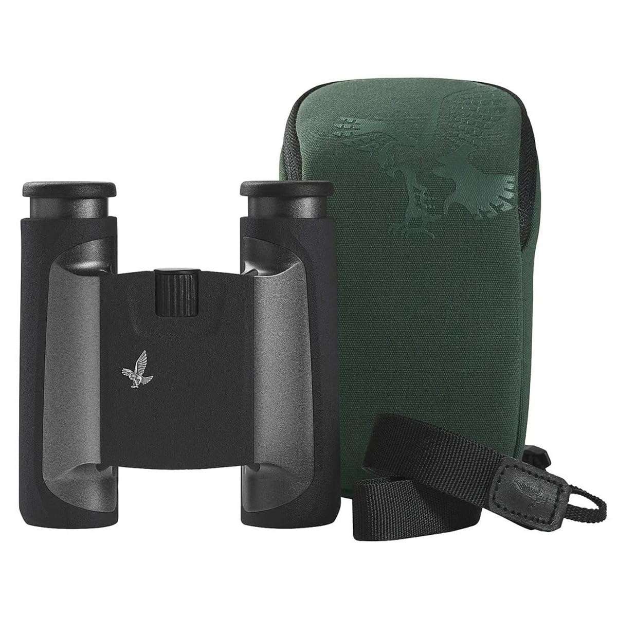 SWAROVSKI OPTIK 10x25 CL Pocket Binoculars with Wild Nature Field Bag (Anthracite) 1