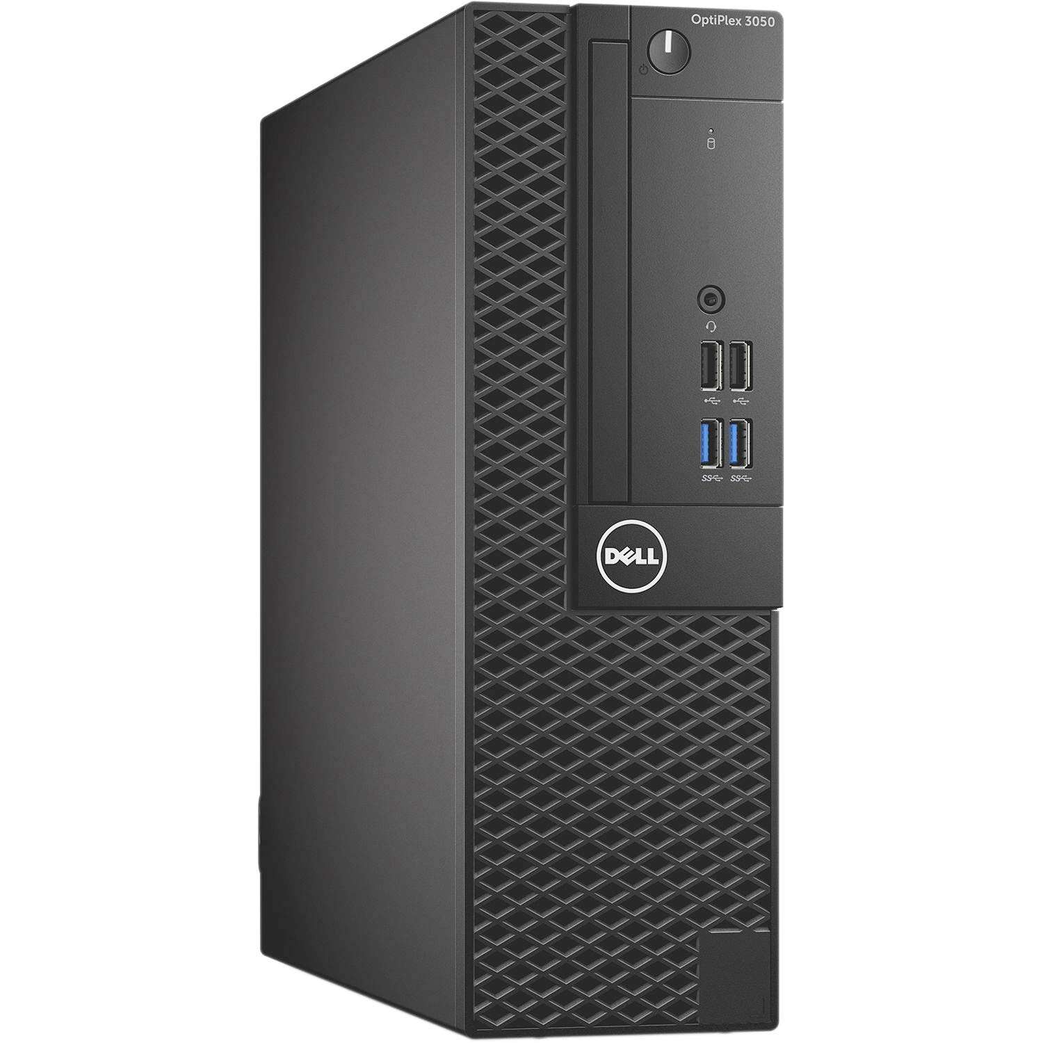 Dell Optiplex 3050 Small Form Desktop, Intel Quad Core i5 6500 3.2Ghz, 16GB DDR4, 2TB Hard Drive, HDMI, DVD-RW, Windows 10 (Renewed) 1