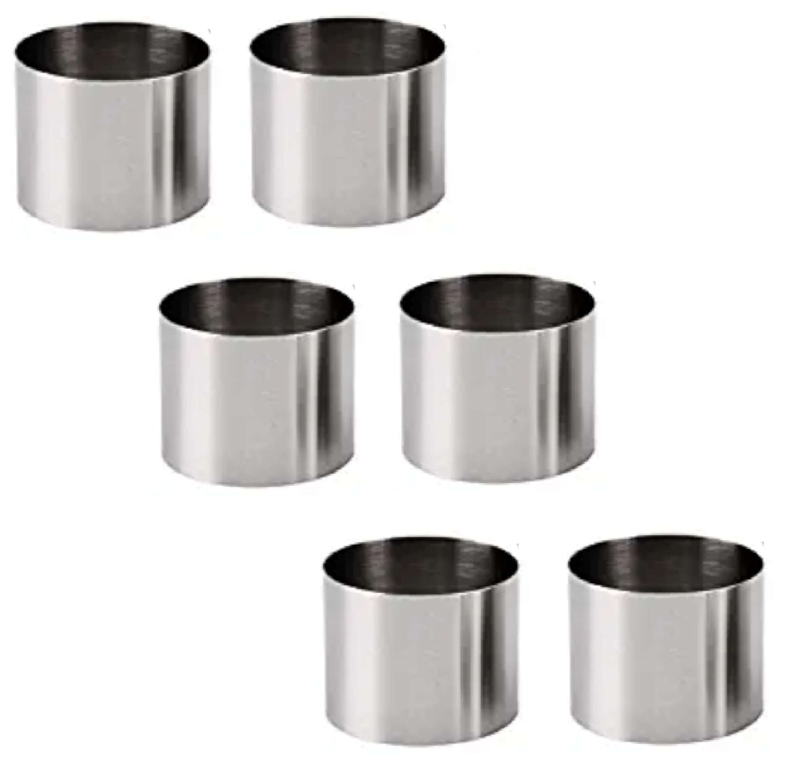 Best Baking Utensils Cake Cutter 2 Inch Round Stainless Steel Cake/Cookie/Pastry/Biscuit/Muffin/Mousse Cake/Mini Cake Cutter