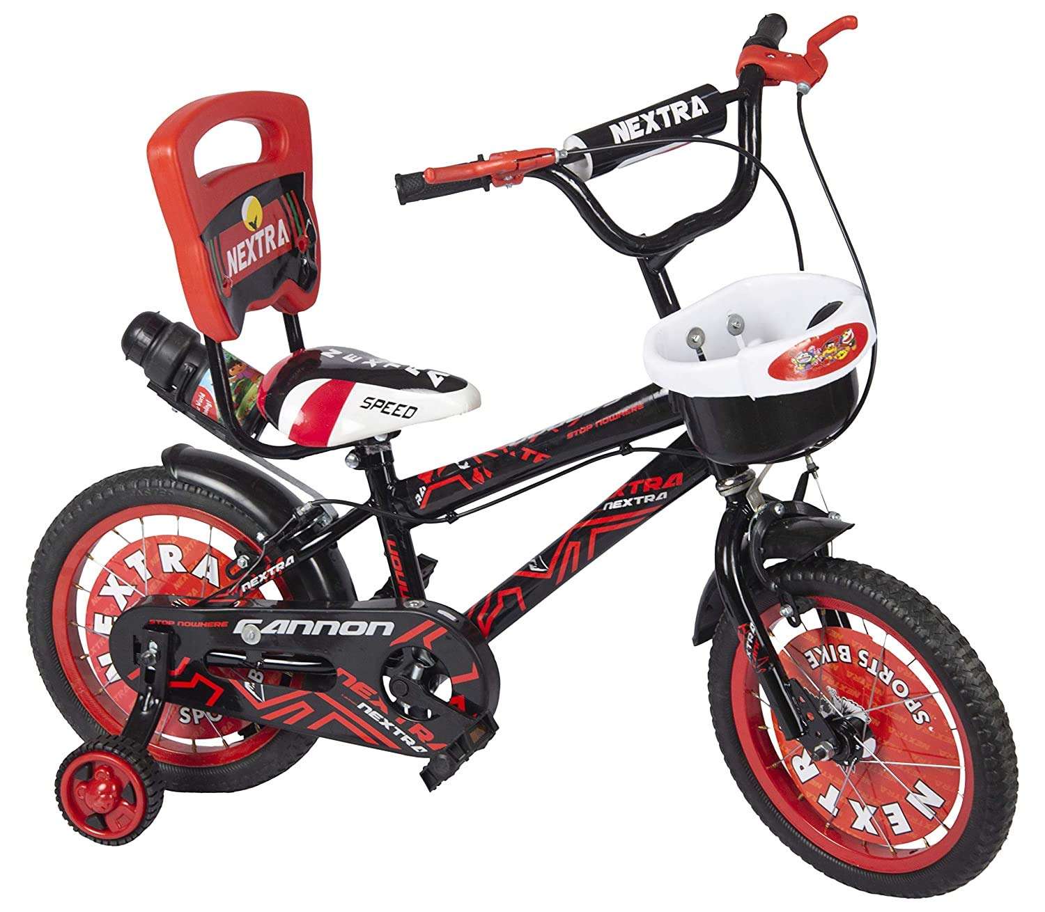 Speed Bird Sports Kids Cycle 14-T Baby Cycle for Boys & Girls - Age Group 3-6 years (Cannon Red)