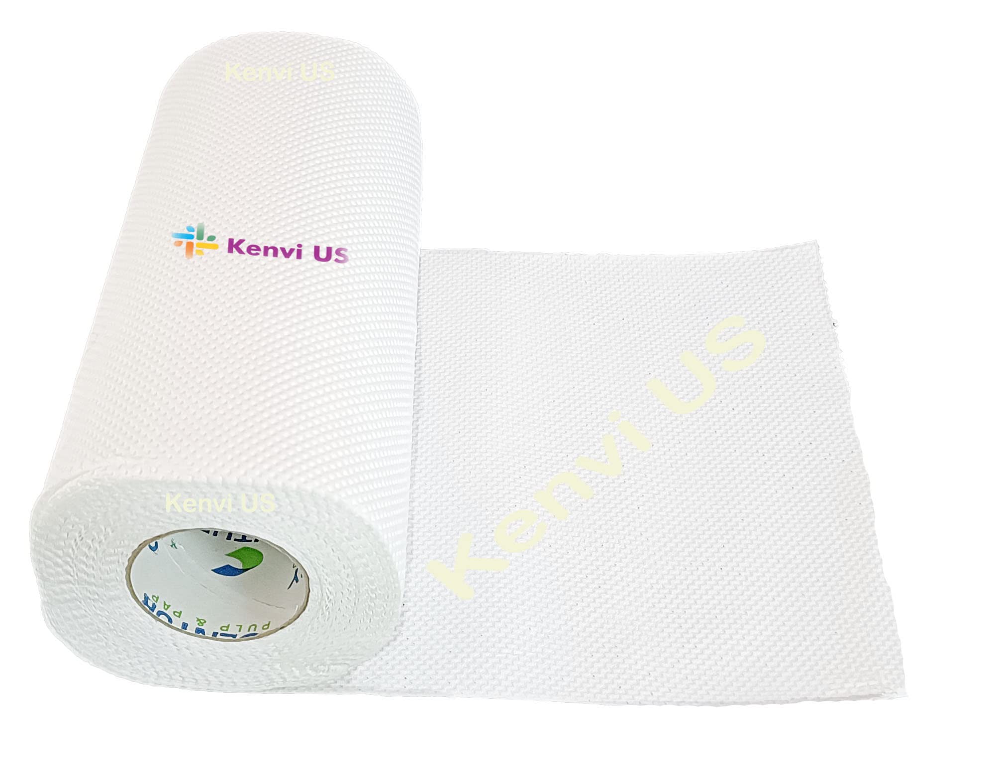 Kenvi US Reusable Kitchen Towel Roll Natural & Organic Cleaning Bamboo Cloth No Tree Paper Towels – Eco friendly and Biodegradable Pack of 1 || 04 1