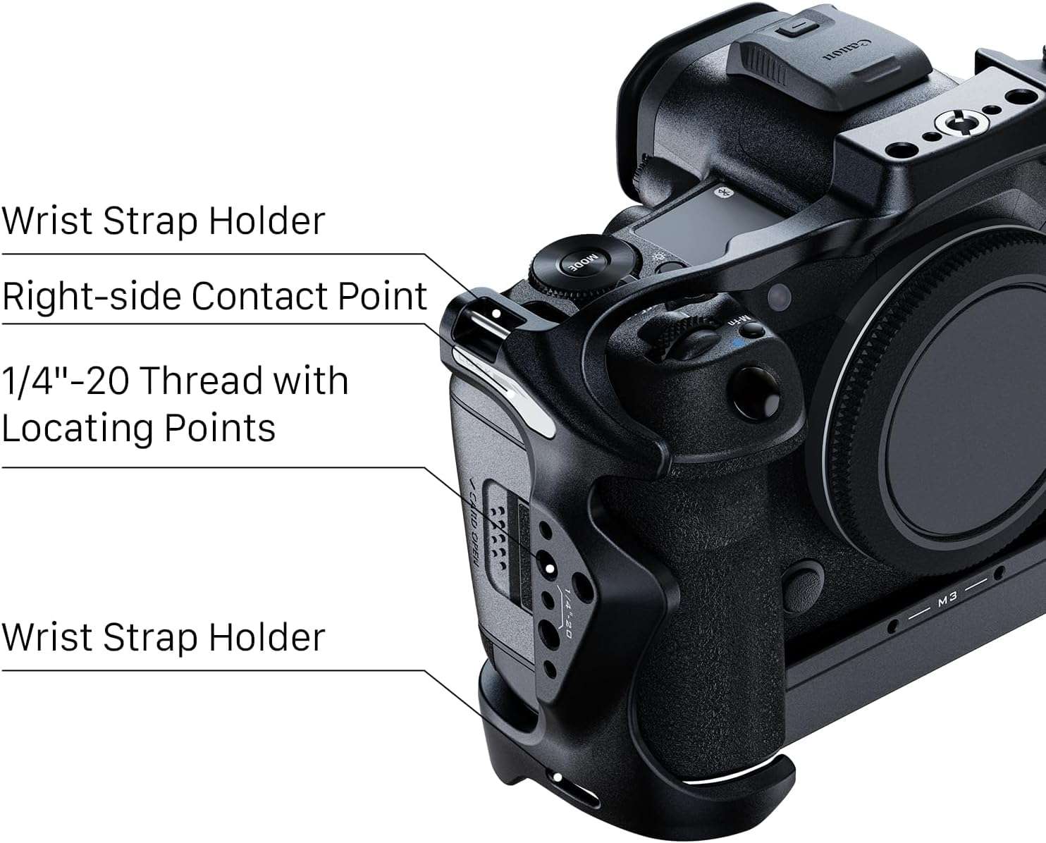 Tilta Full Camera Cage with Cooling System Compatible with Canon R5 Mark II - Black 5