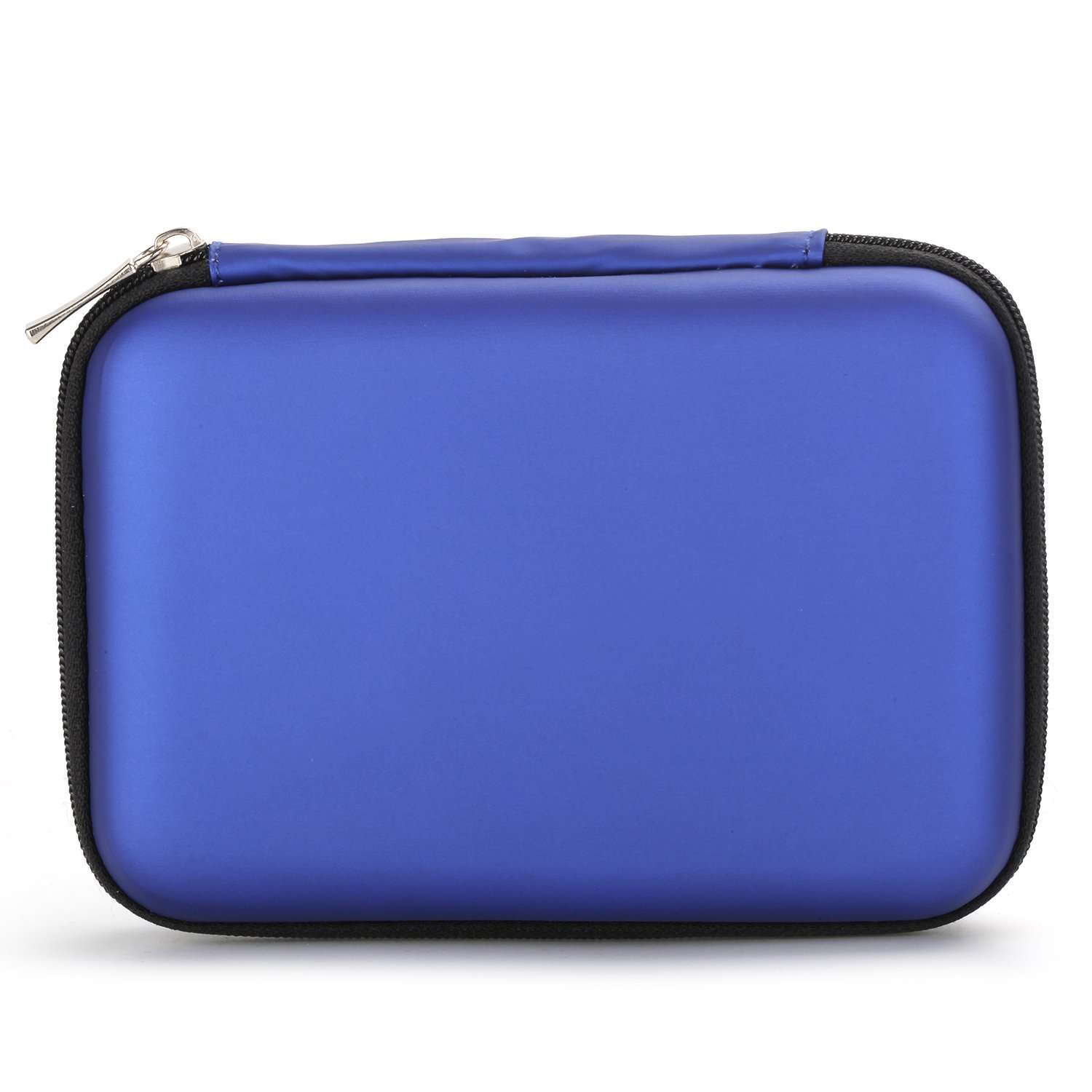 Bear Motion EVA Shockproof Carrying Travel Case for 2.5-Inch Portable External Hard Drive, GPS Camera and External Battery Pack - Blue 4