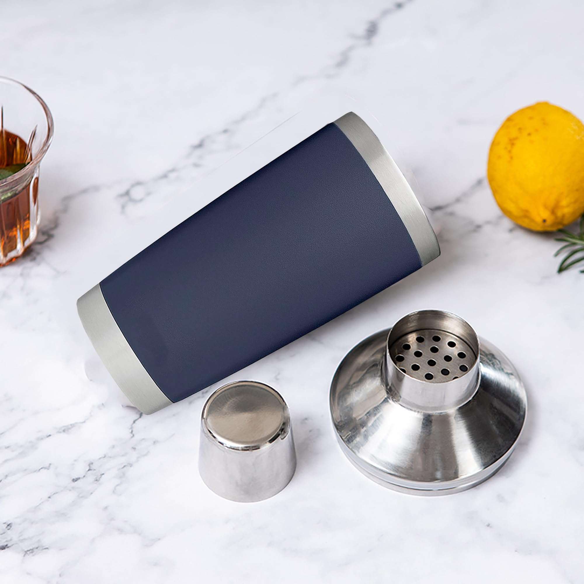 Cocktail Shaker Lid Compatible for Yeti 20oz Lid Cocktail Shaker Lid Stainless Steel Tumbler Lid Replacement Compatible for Most 20 oz Tumblers 3