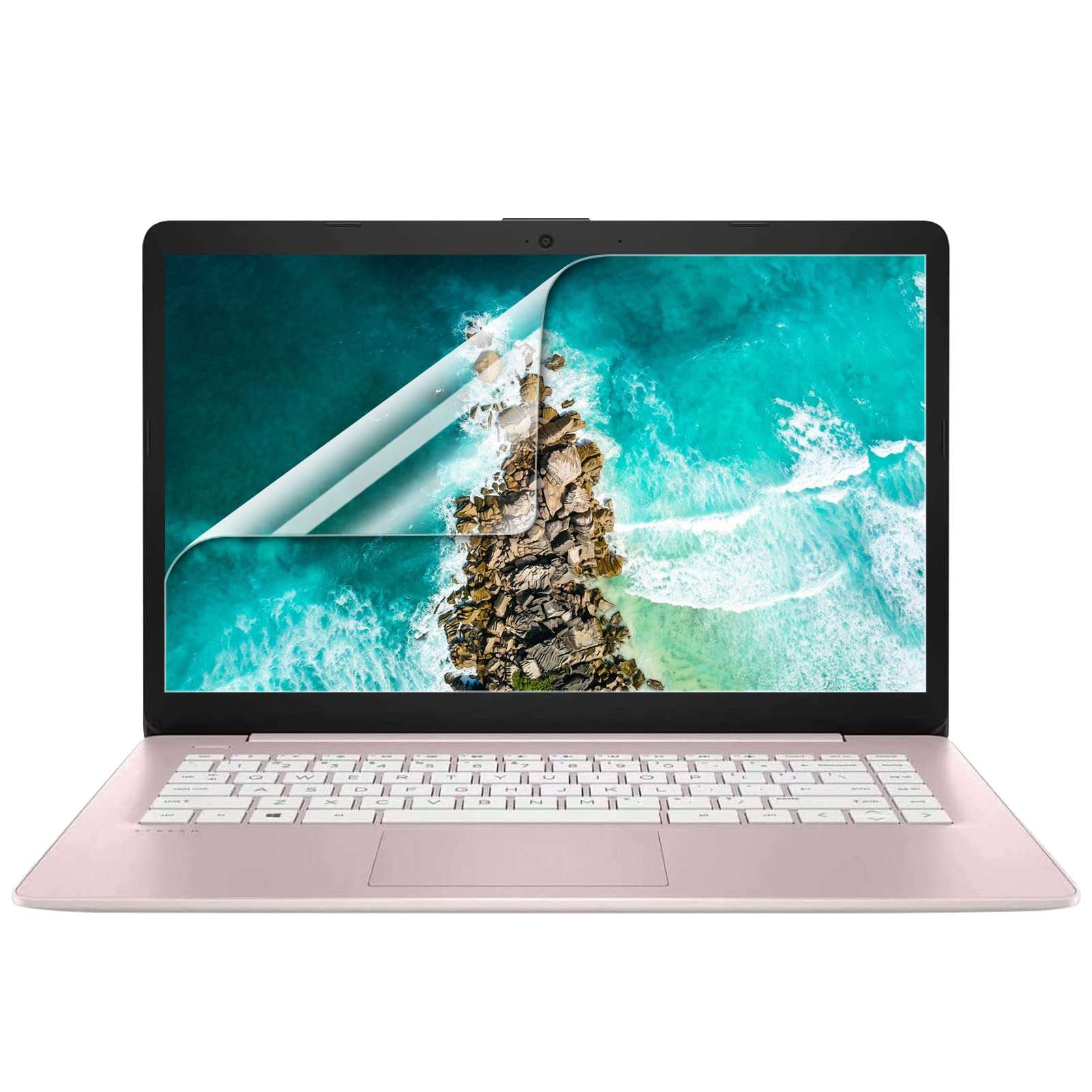 Saco Ultra Clear Glossy (Scratch Guard) Screen Guard Compatible for Dell Latitude 7390 13.3 Inch Touchscreen 2 in 1 Laptop Screen Protector - Clear 1