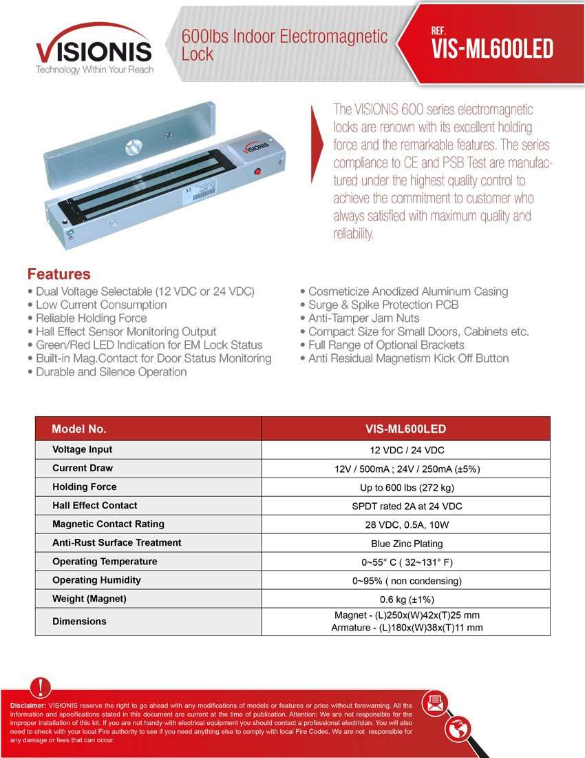 Visionis FPC-8380 2 Door Professional Access Control Outswing Door MagLock 600lbs Time Attendance TCP/IP RS485 Wiegand Controller, Outdoor Anti-Vandal Keypad/Reader, Software 100,000 Users, PIR Kit 4