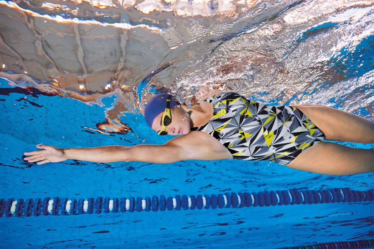 Arena Unisex Adult Logo Molded Silicone Training Swim Cap for Intensive Swimming Reduced Drag Durable Wrinkle Free Fit, Black 5