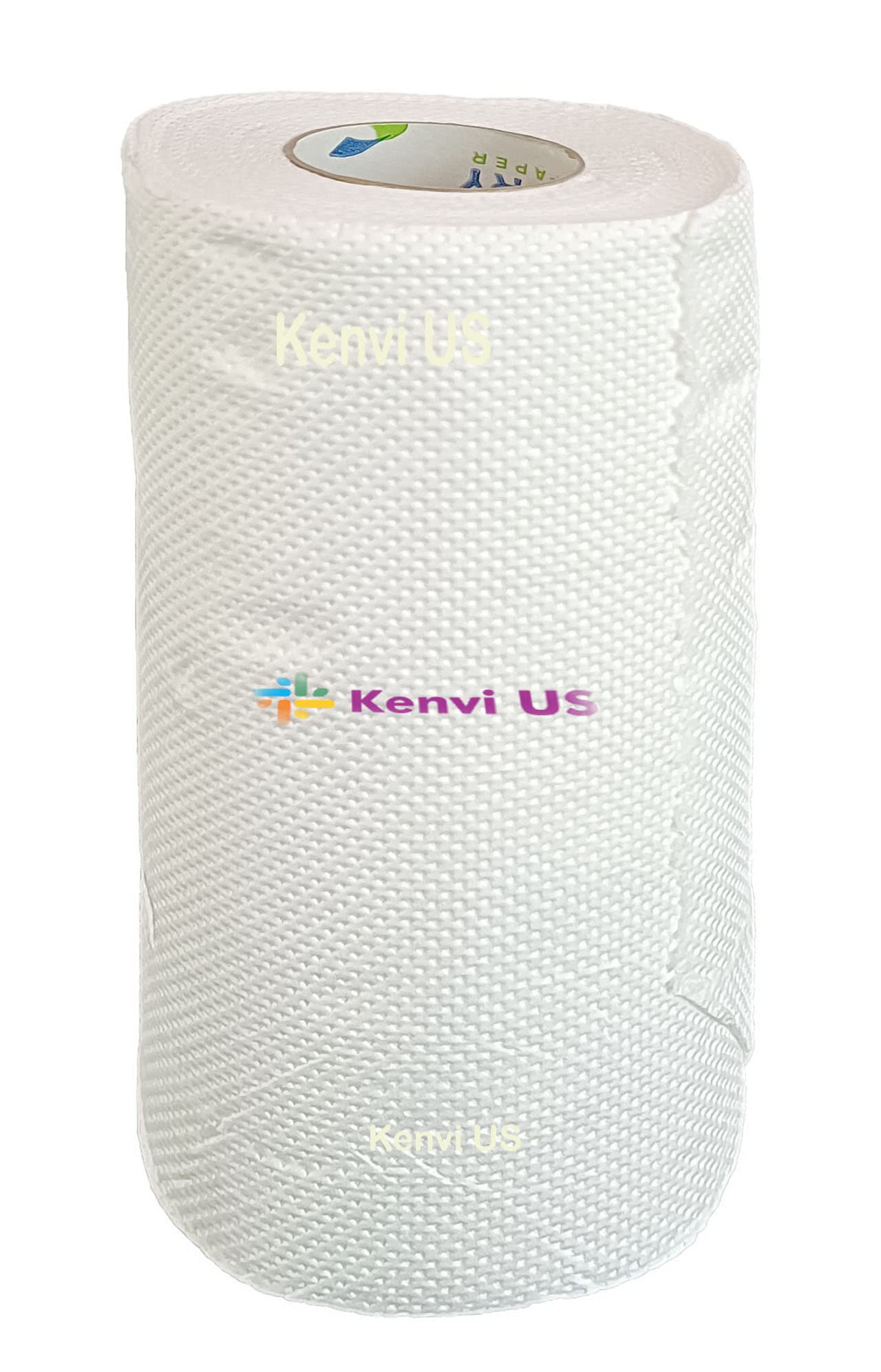Kenvi US Reusable Kitchen Towel Roll Natural & Organic Cleaning Bamboo Cloth No Tree Paper Towels – Eco friendly and Biodegradable Pack of 1 || 04 3