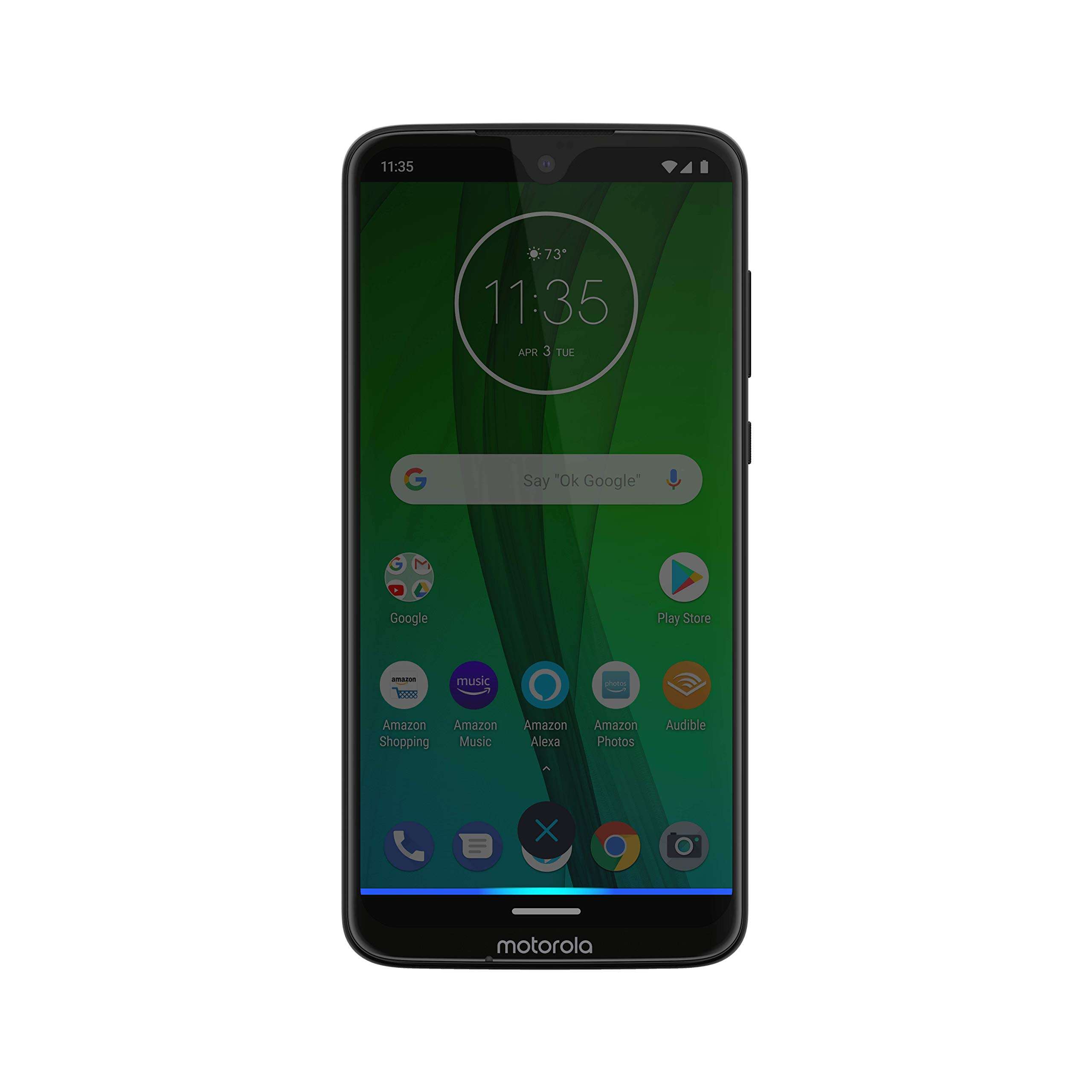 Moto G7 with Alexa Hands-Free – Unlocked – 64 GB – Ceramic Black (US Warranty) – Verizon, AT&T, T–Mobile, Sprint, Boost, Cricket, & Metro 3