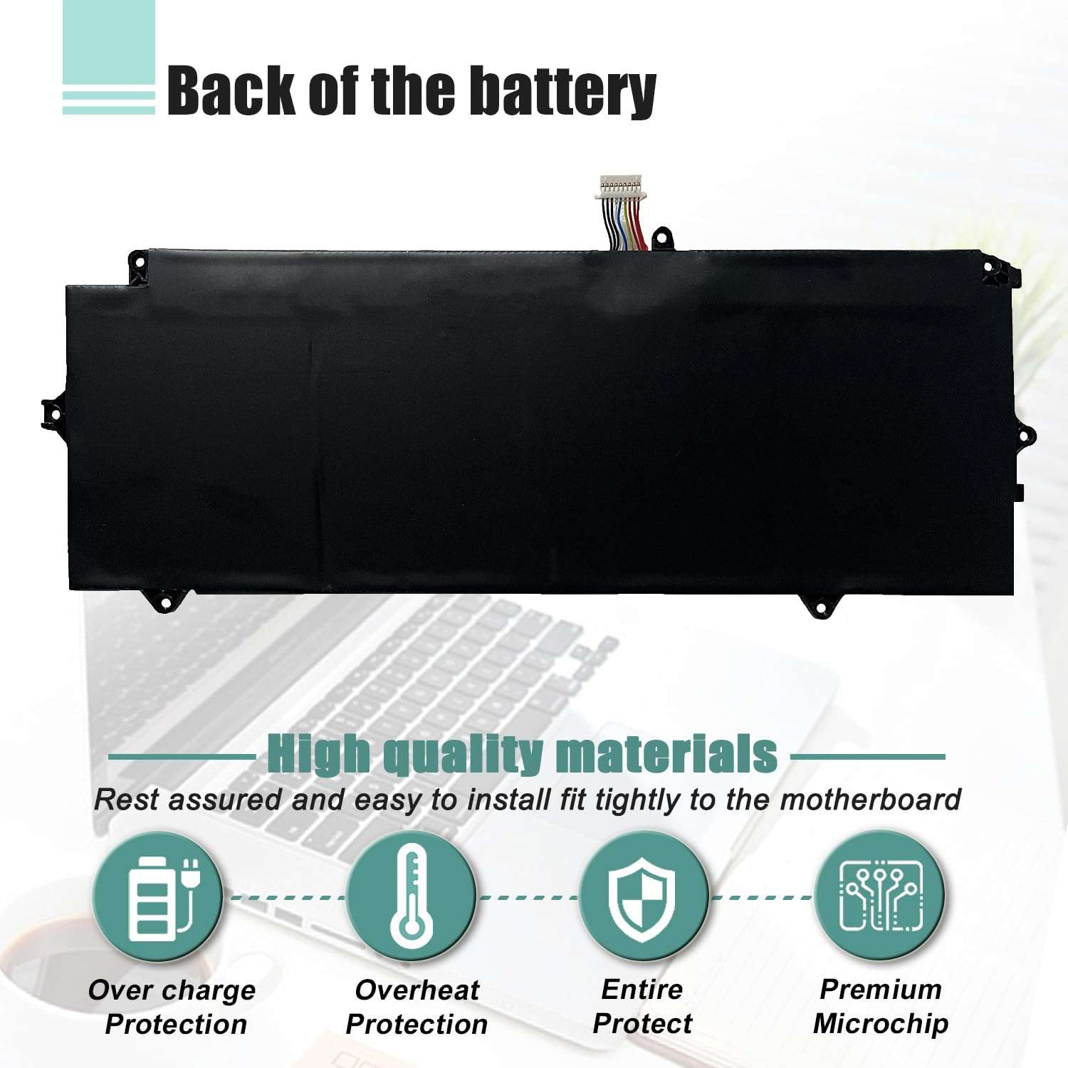 BOWEIRUI MG04XL 812205-001 Laptop Battery Replacement for Hp Elite X2 1012 G1 Series Laptop MG04 HSTNN-172C HSTNN-I72C 812060-2B1 812060-2C1 HSTNN-DB7F 7.7V 40Wh 5