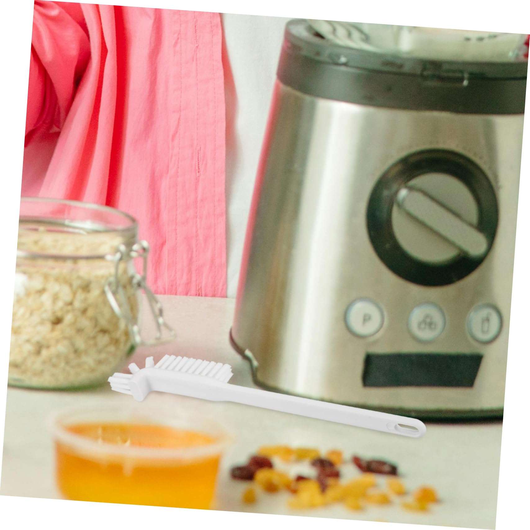 AUTSUPPL Juicer Accessories Dish Brush Handle Dish Washing Scrubbers Heavy Duty Kitchen Cleaning Brush 5