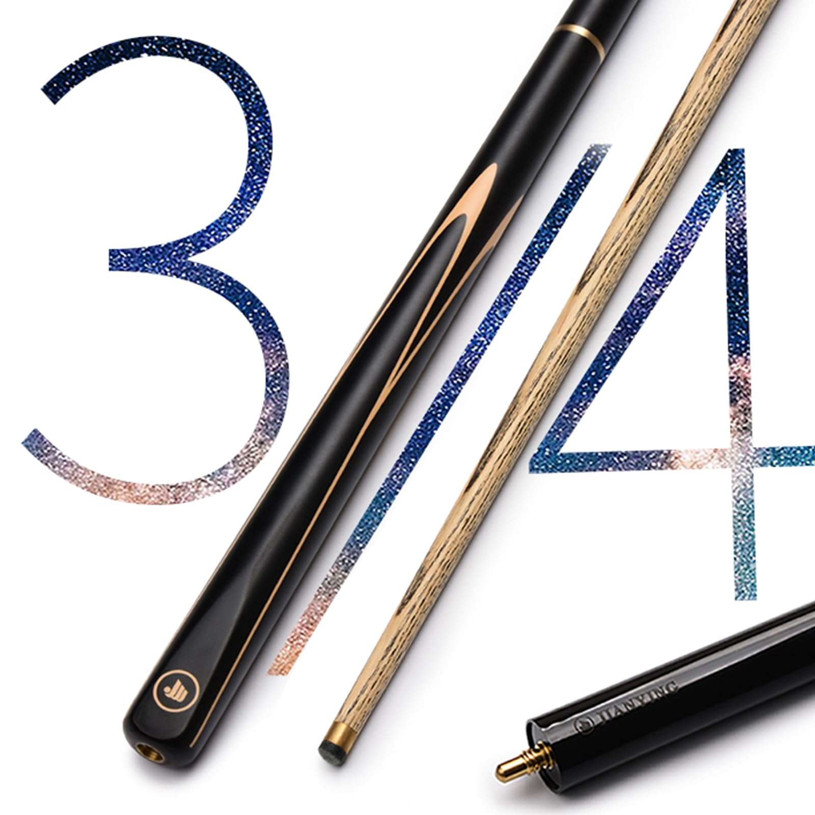 Foern Premium Billiard Cues Set - Professional Pool Cue Sticks for Cue Sports, Includes Snooker and Eight Ball Cues - Ideal for Pool, Snooker, and Billiards Players 3