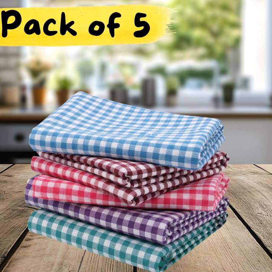 COTTONSUTRA Towels for Men Cotton, Women, Children - Pack of 5 Multicolor Bath Towel Cotton | 28x56 Inch Lightweight Quick Dry Cotton Towels for Bath Women & Men. 3