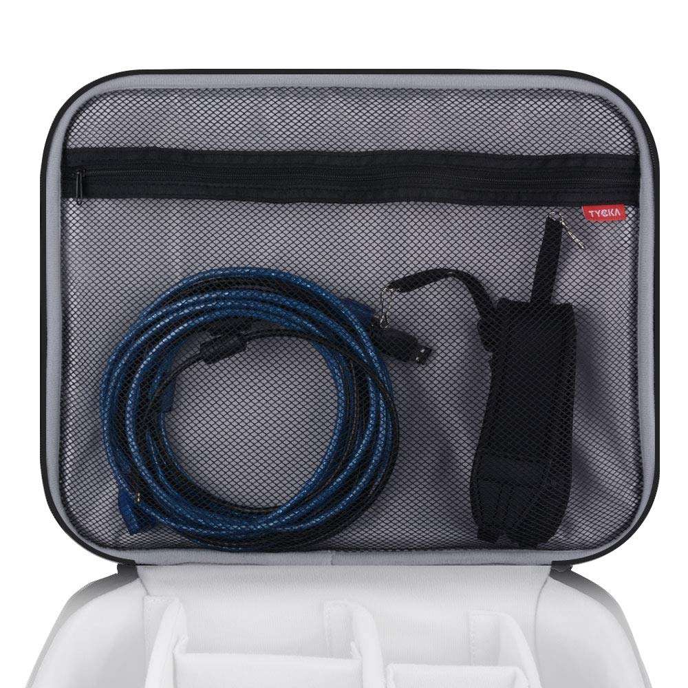 Video Projector Case TYCKA Protective Projector Organizer Bag Shockproof Projector Carrying Case with DIY Dividers 2 Pack Accessories Storage Pockets for Projector Device (12,2 x 9,5 x 3,5 inch) 5