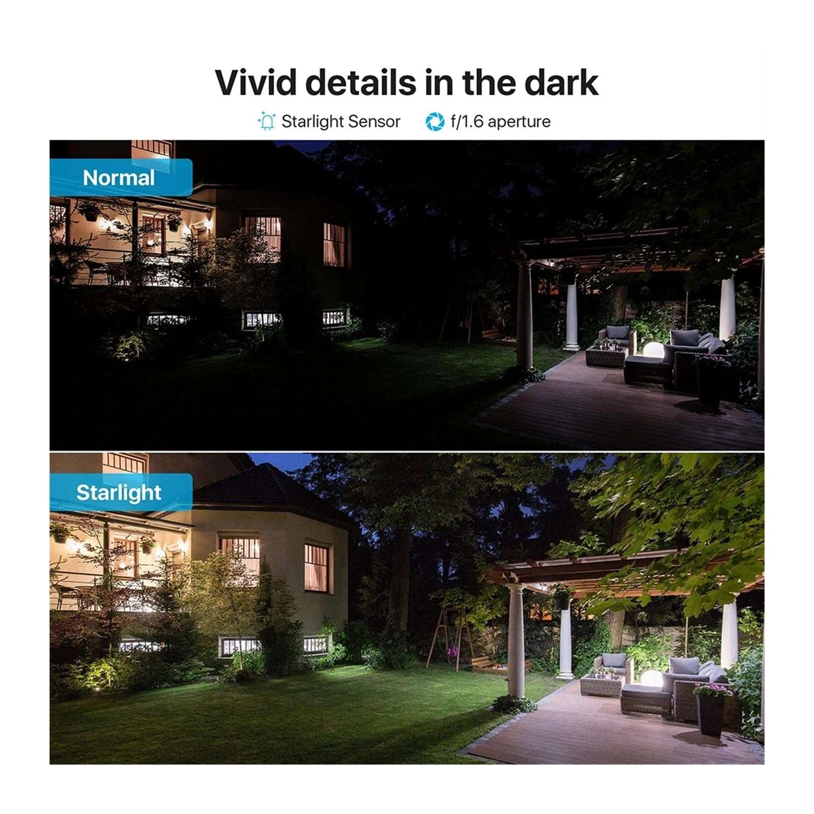 QDVOPHZA 8MP CCTV System 8CH H.265+ 4K Ultra HD PoE NVR Kit 2-Way Audio Spotlight Siren Outdoor Video Surveillance IP Camera Set(None,4 Bullet 4 Dome) 6