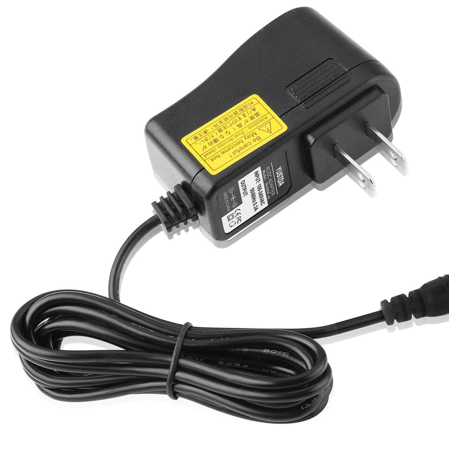 YUSTDA 3V AC/DC Adapter for O2-Cool 02-Cool O2Cool 02Cool Model 1041 1054 1078 Portable 10" Indoor/Outdoor Cooling Fan 3VDC Power Supply Cord Charger PSU (Note: NOT Fit 12VDC Type.) 3